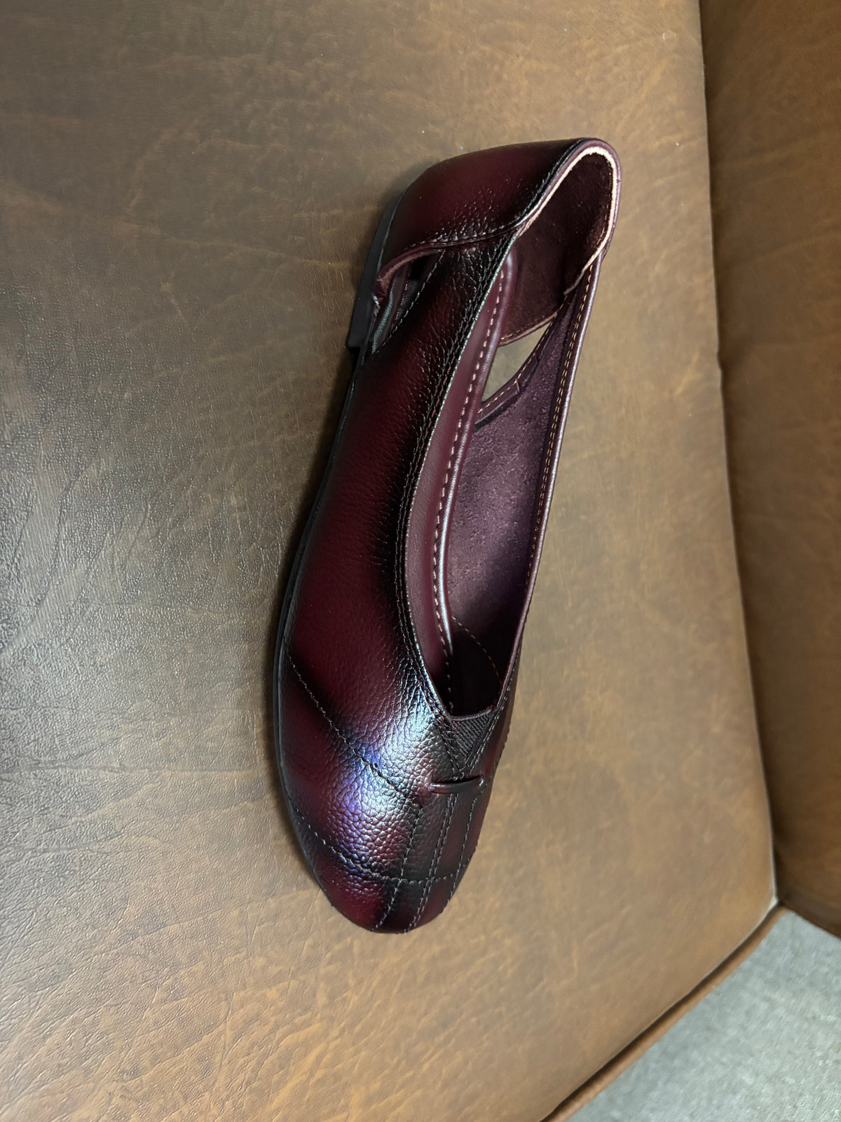 Lana Leather Classic Stitch Ballerinas