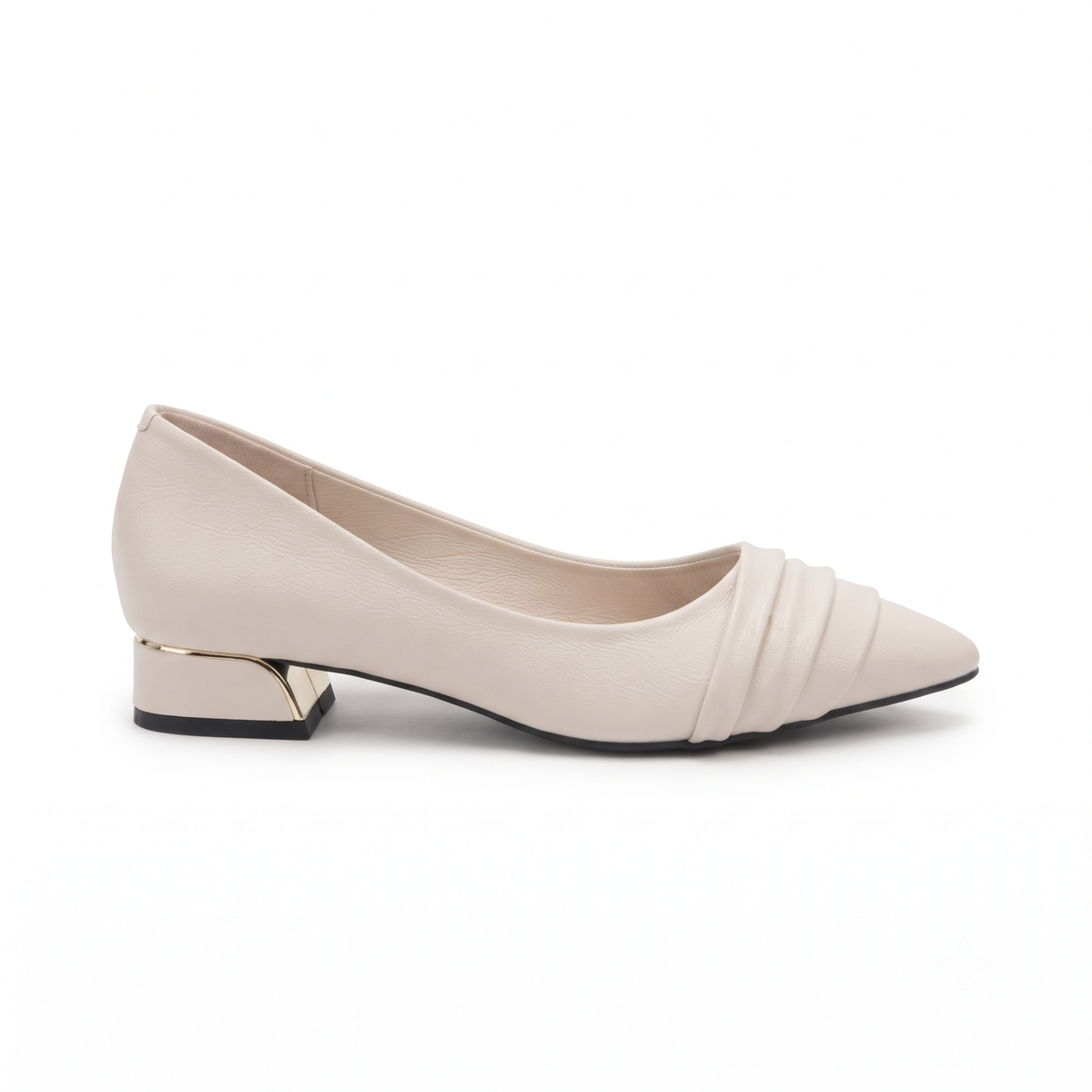 Hailey 2.0 Swirl Pointed Mid Heel Ballerinas