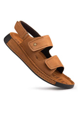 Double Strap Camel sandals - The Heels India