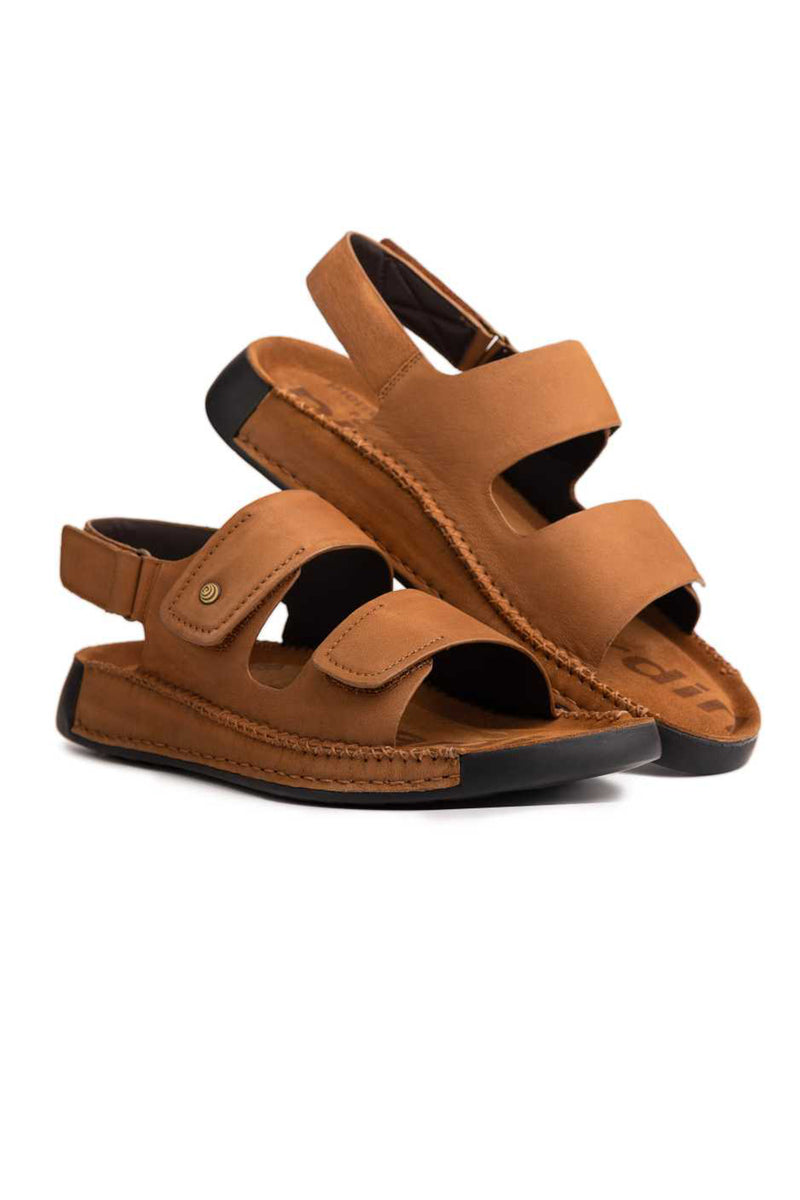 Double Strap Camel sandals - The Heels India