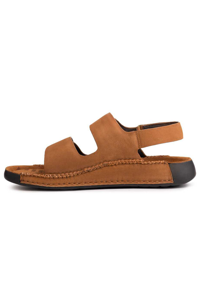 Double Strap Camel sandals - The Heels India