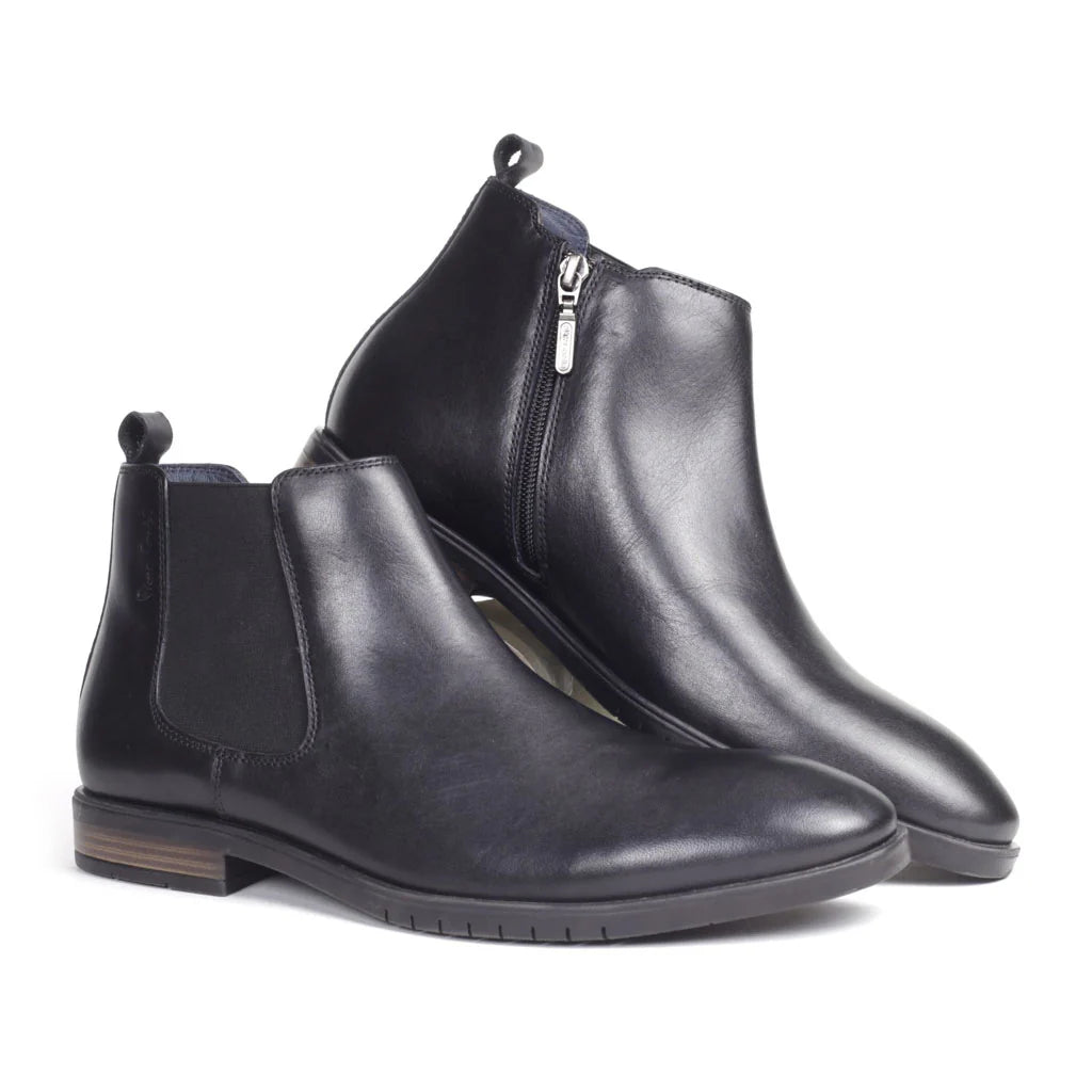 Vincent Classic Leather Chelsea Boots