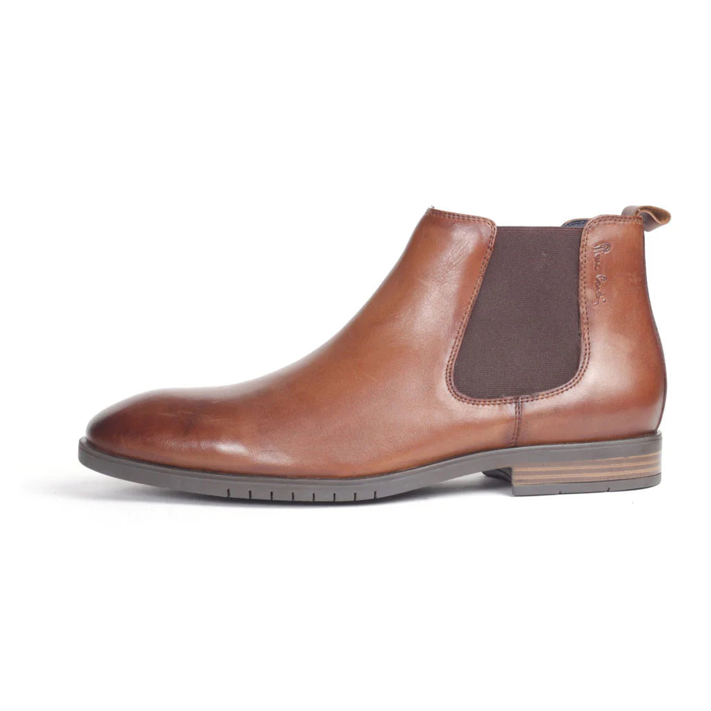 Vincent Classic Leather Chelsea Boots
