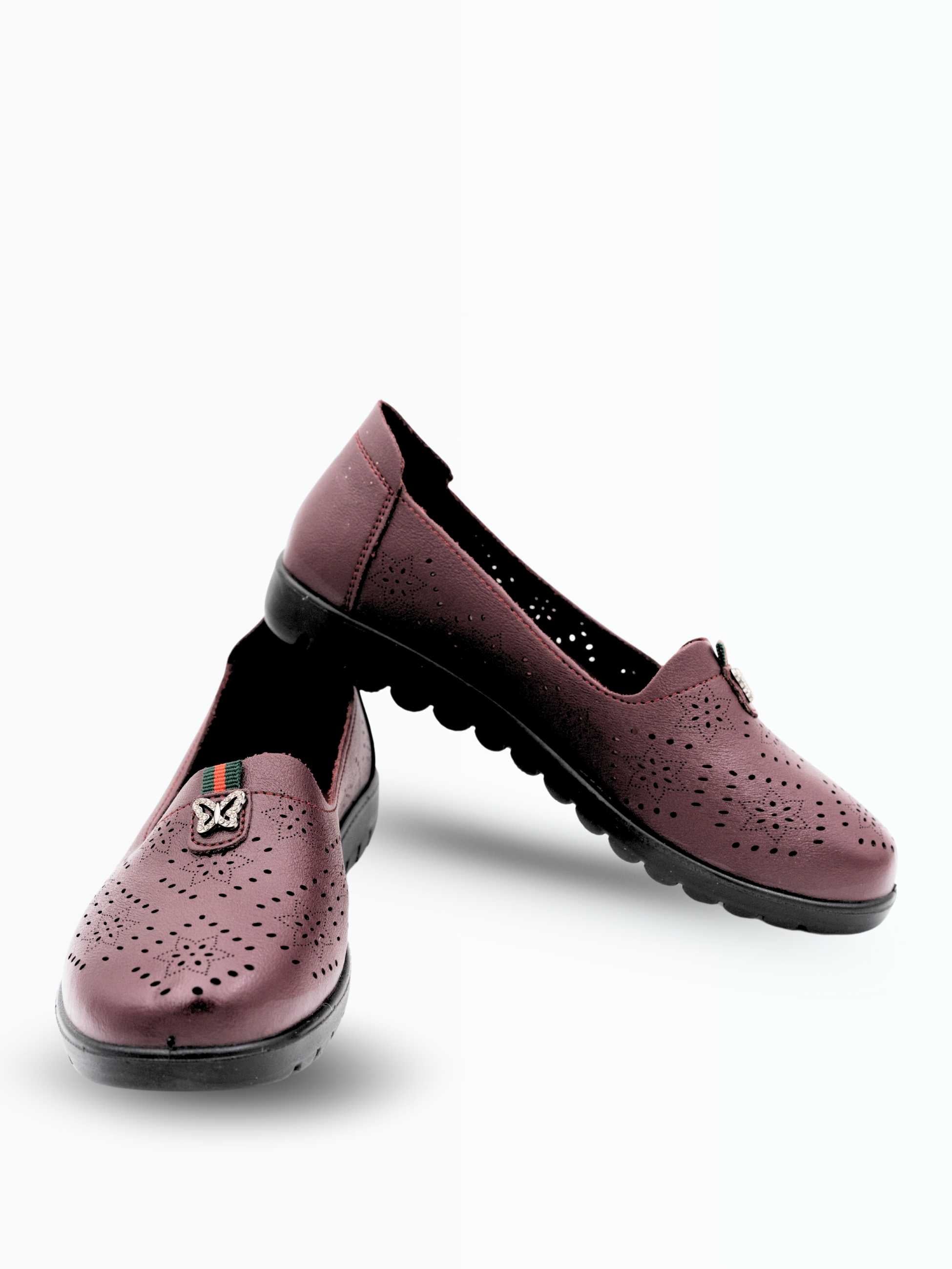 Esme Perforated Cushioned Loafers