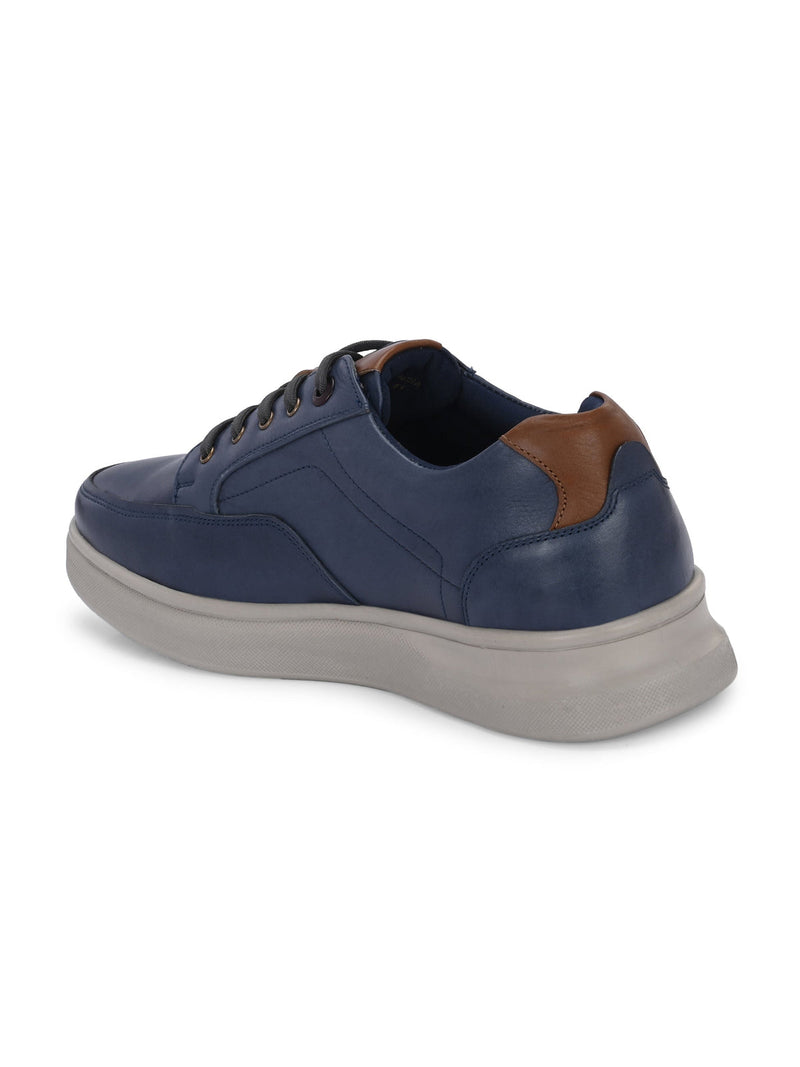 Zero Gravity 2.0 Mateo Blue Leather Lace-up Sneakers