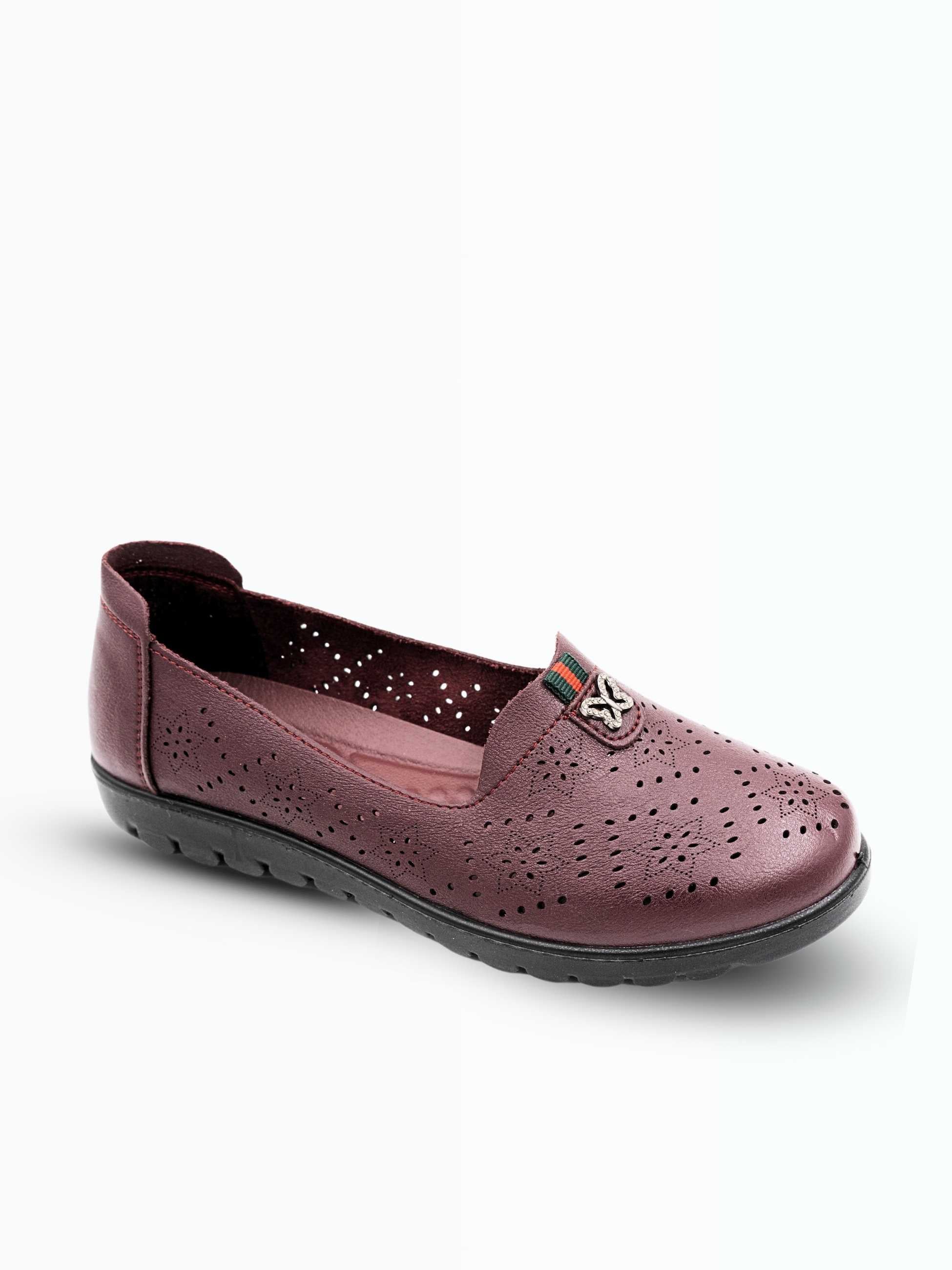 Esme Perforated Cushioned Loafers