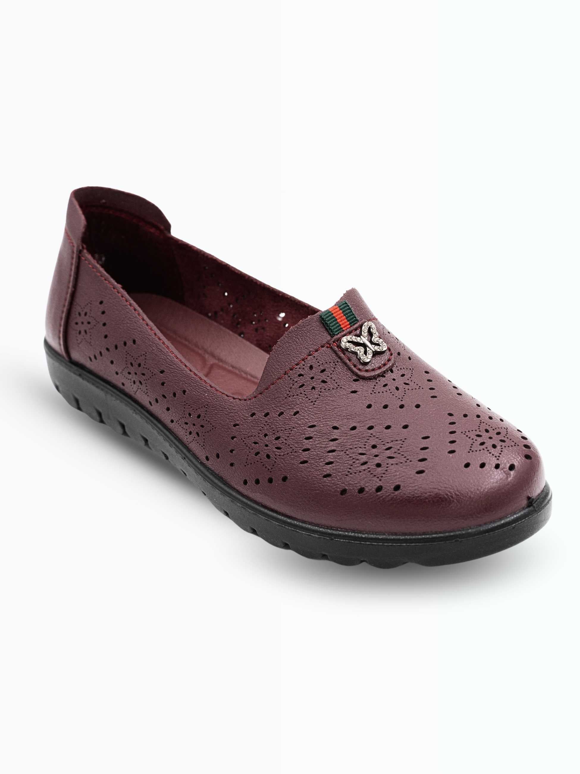 Esme Perforated Cushioned Loafers