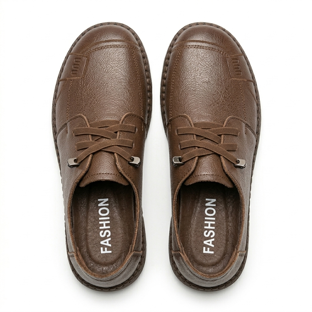 Bianca Premium Leather Comfort Derby Lace Loafers