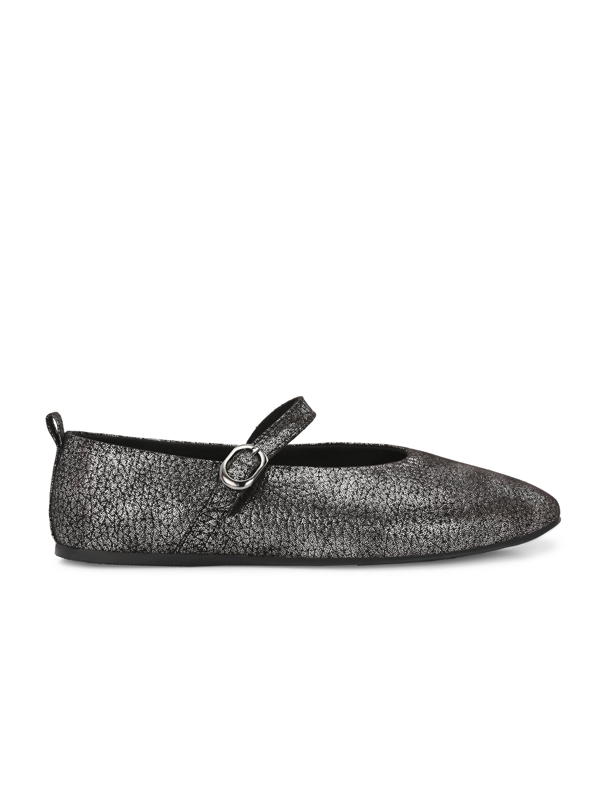Aristelle Leather Flat Mary Janes - The Heels India