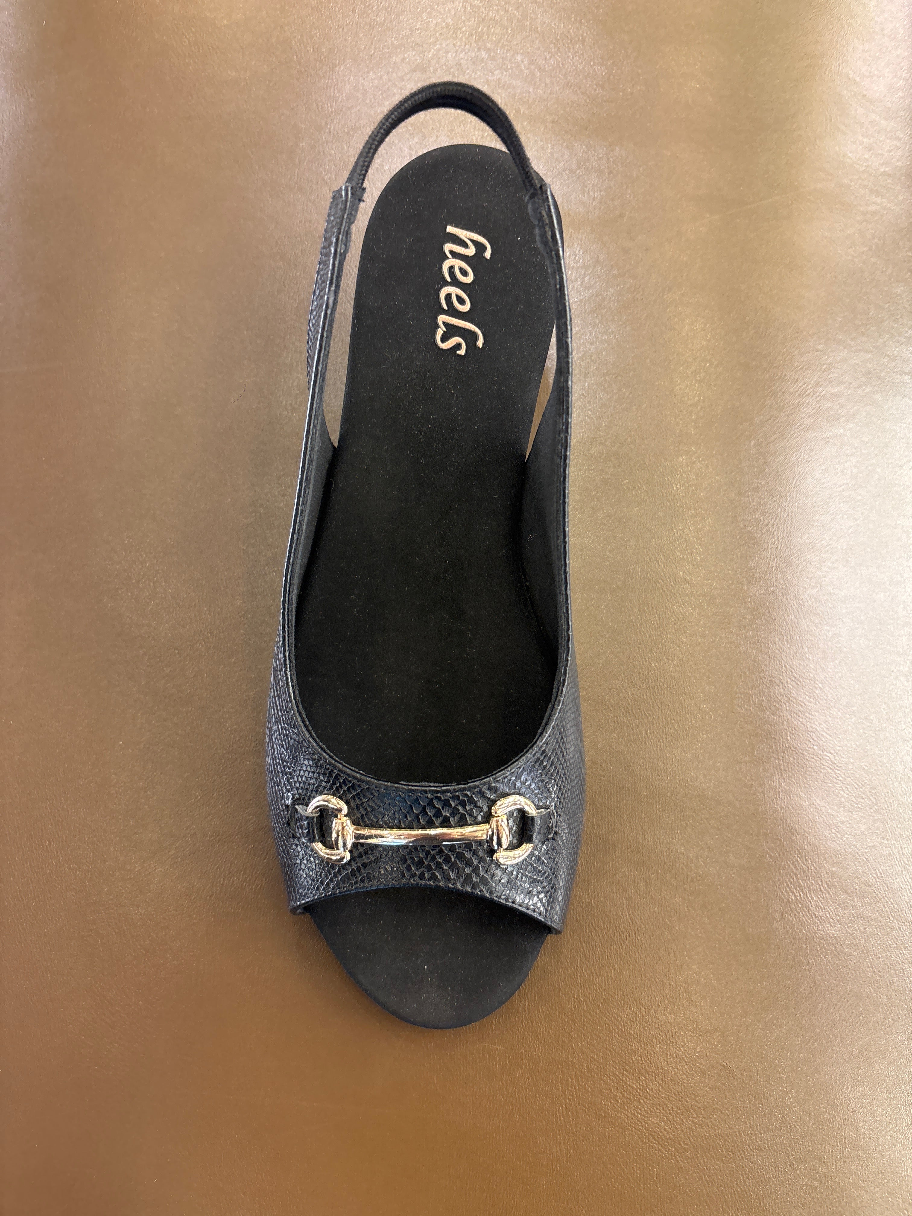 Antoine Wedge Heel Peep-toe Sandals