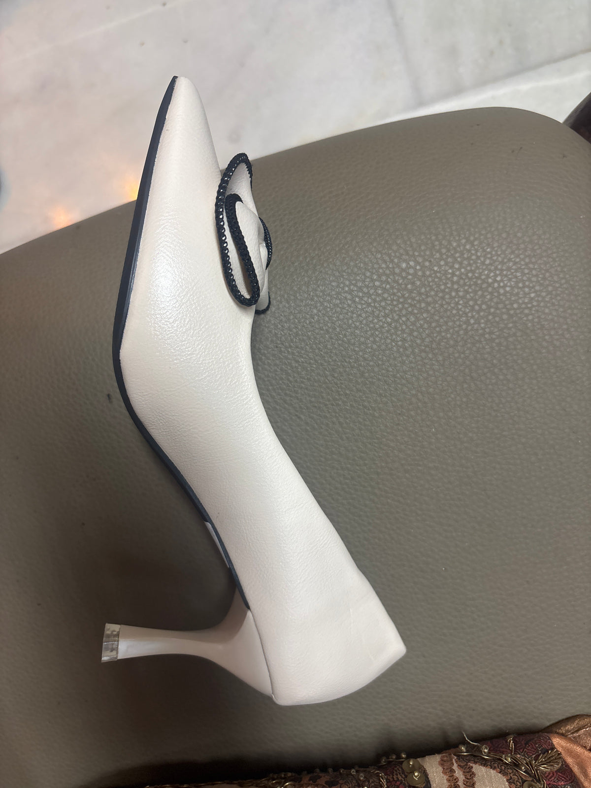 Rosalia Bow Pencil Heel Stilettos