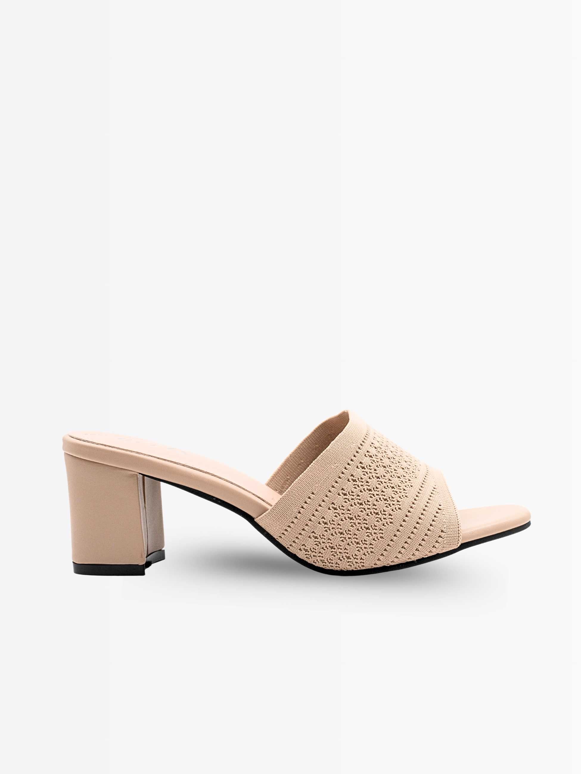 Harper Crochet Block Heels