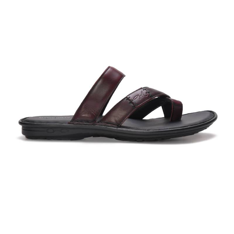 Brooks Thumb Leather Slippers