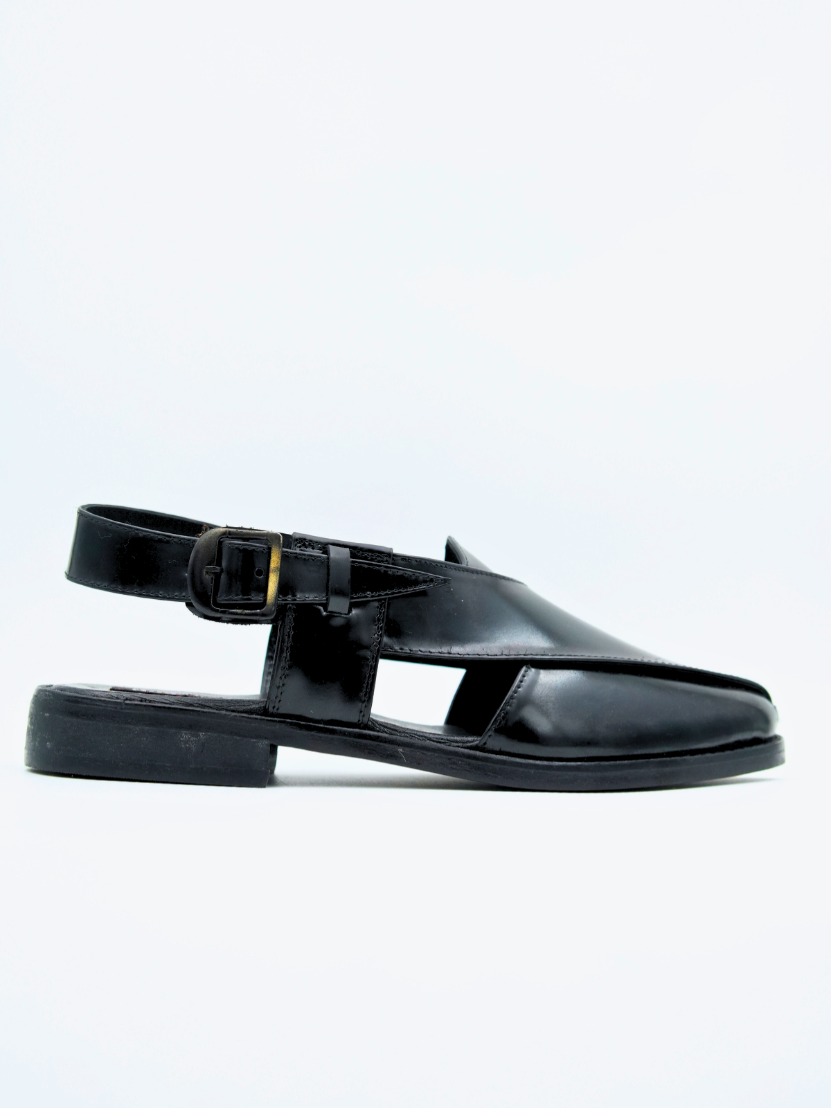 Rampa Leather Ethnic Peshawari Sandals