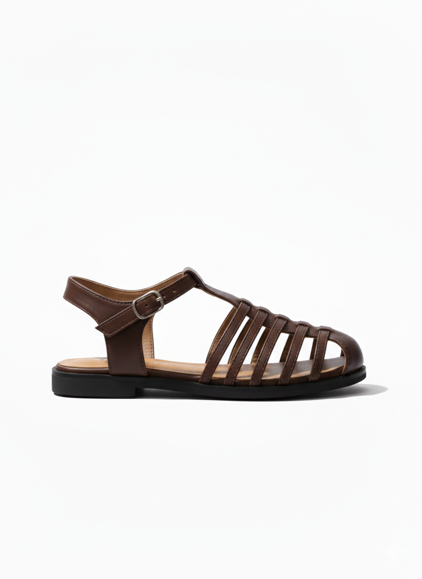 Kiera Fishermen Ankle Strap Summer Sandals