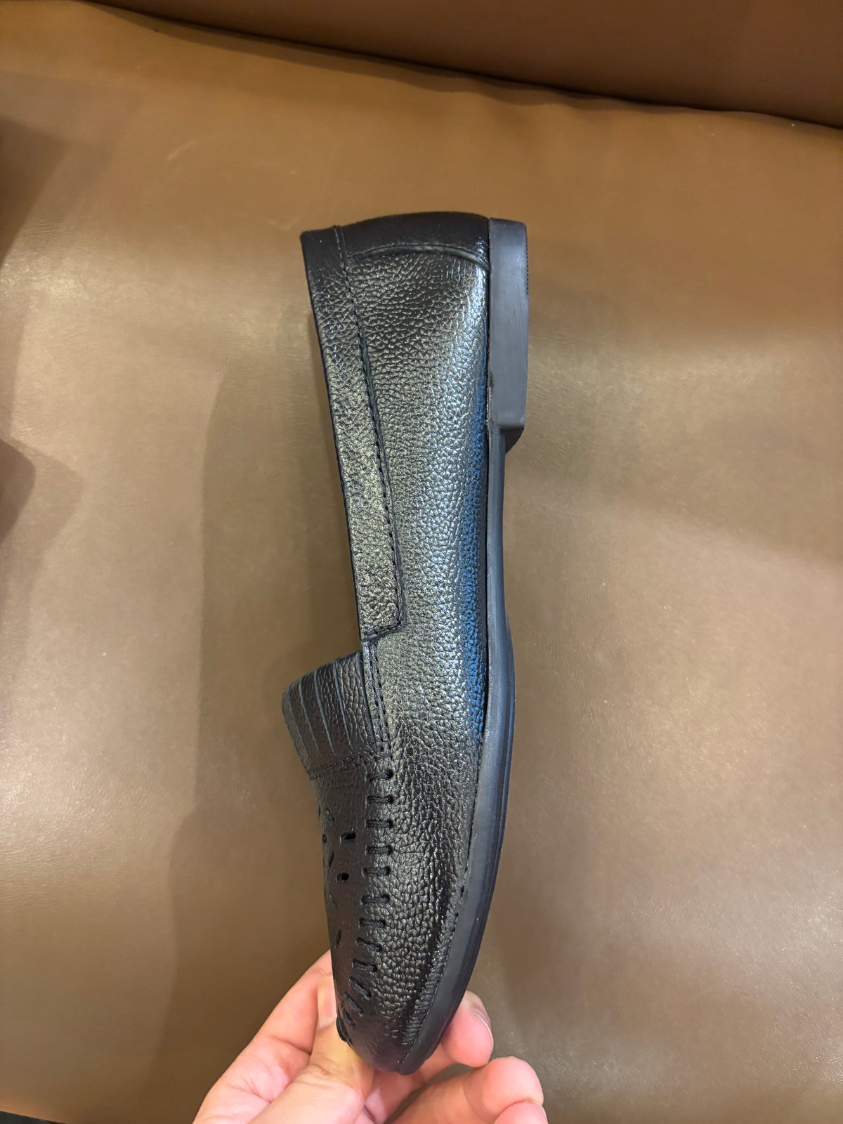 Cirelle Leather Classic Perforated Ballerinas