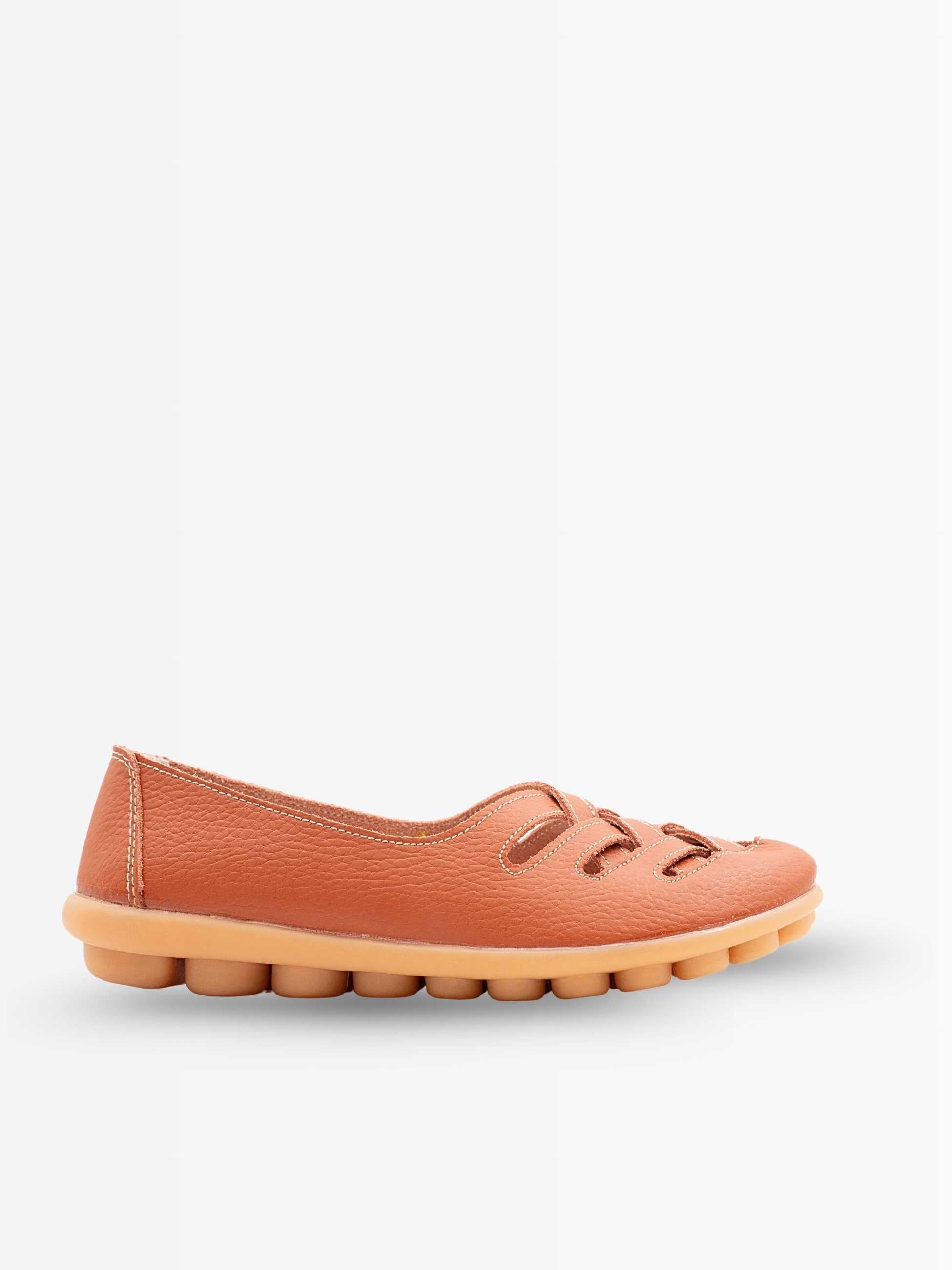 Zuri Criss Cross Leather Loafers