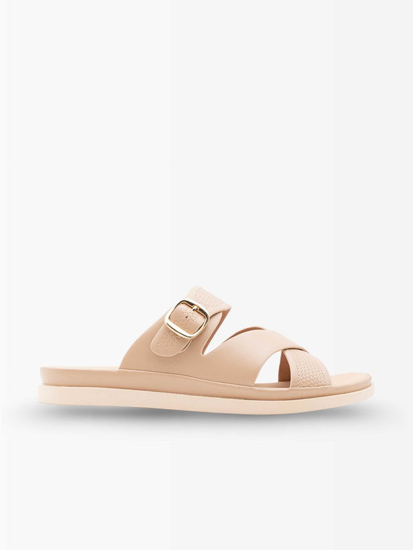 Mila Adjustable Strap Slippers
