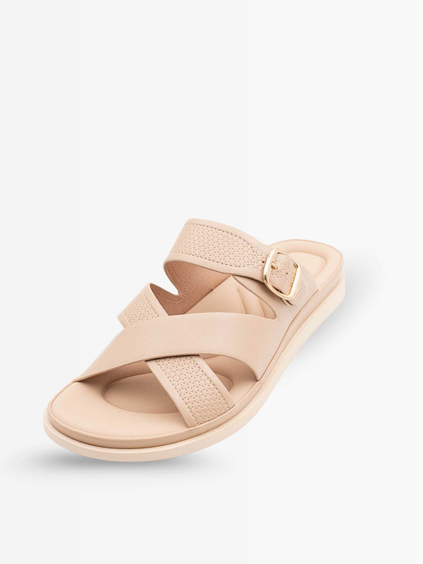Mila Adjustable Strap Slippers