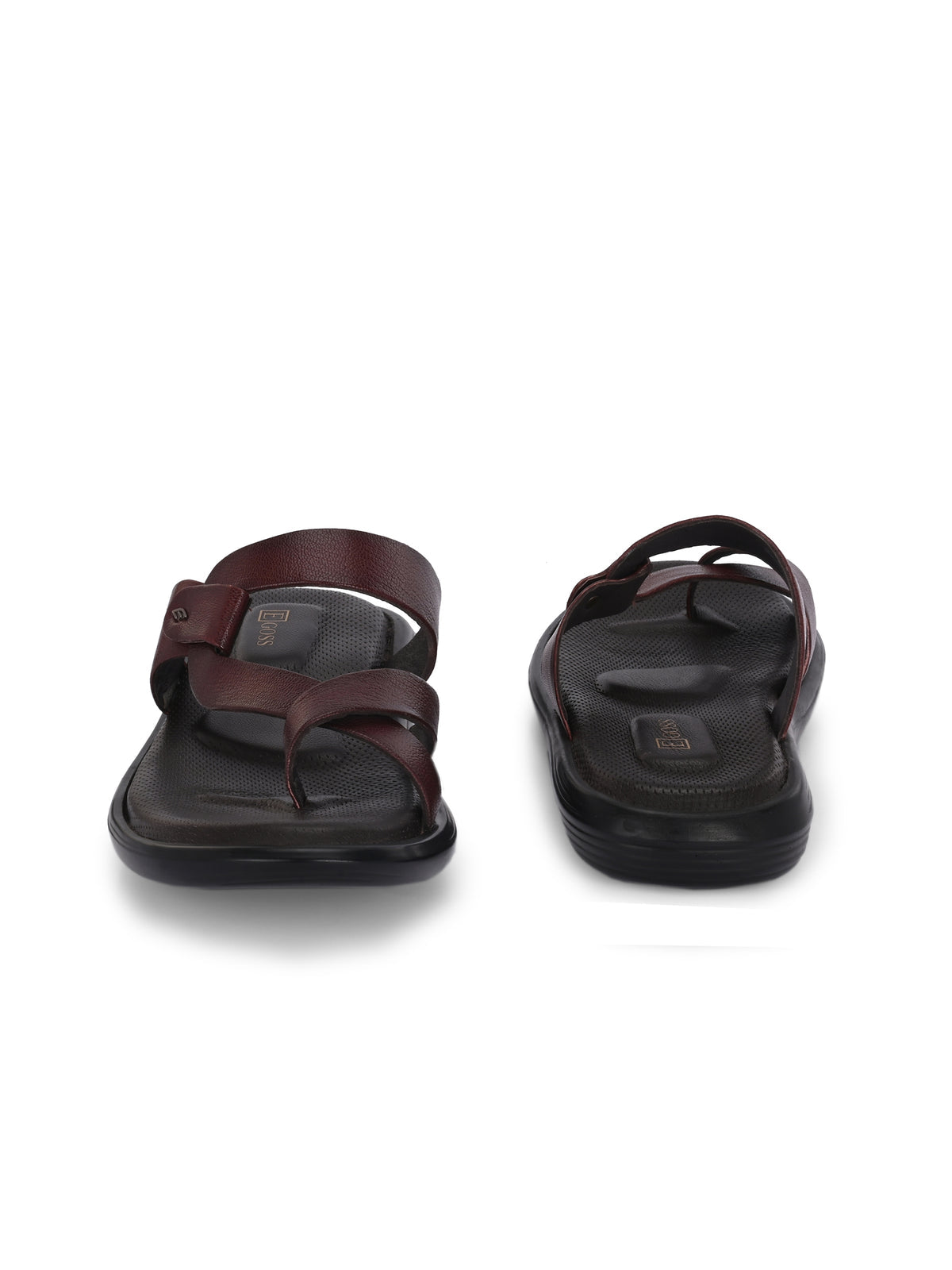 Cleo Cushion Leather Thumb Slippers - The Heels India