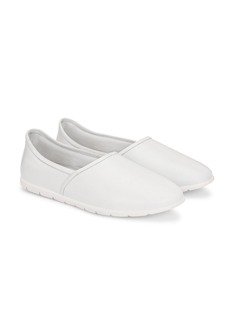 Alpine Ethnic Leather Mens Slip Ons