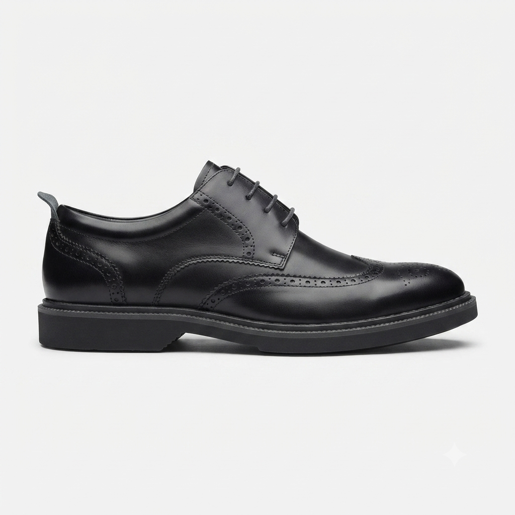 Massimo Premium Leather Lite Formal Lace Up Brogues