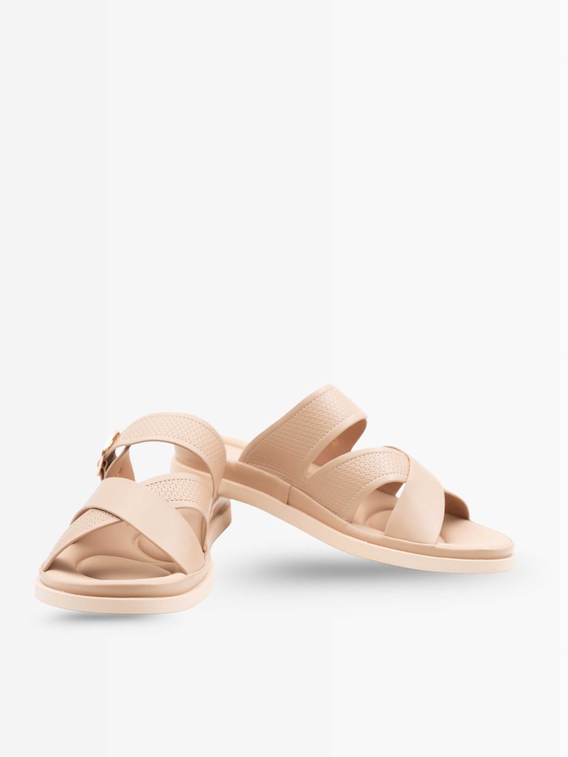 Mila Adjustable Strap Slippers