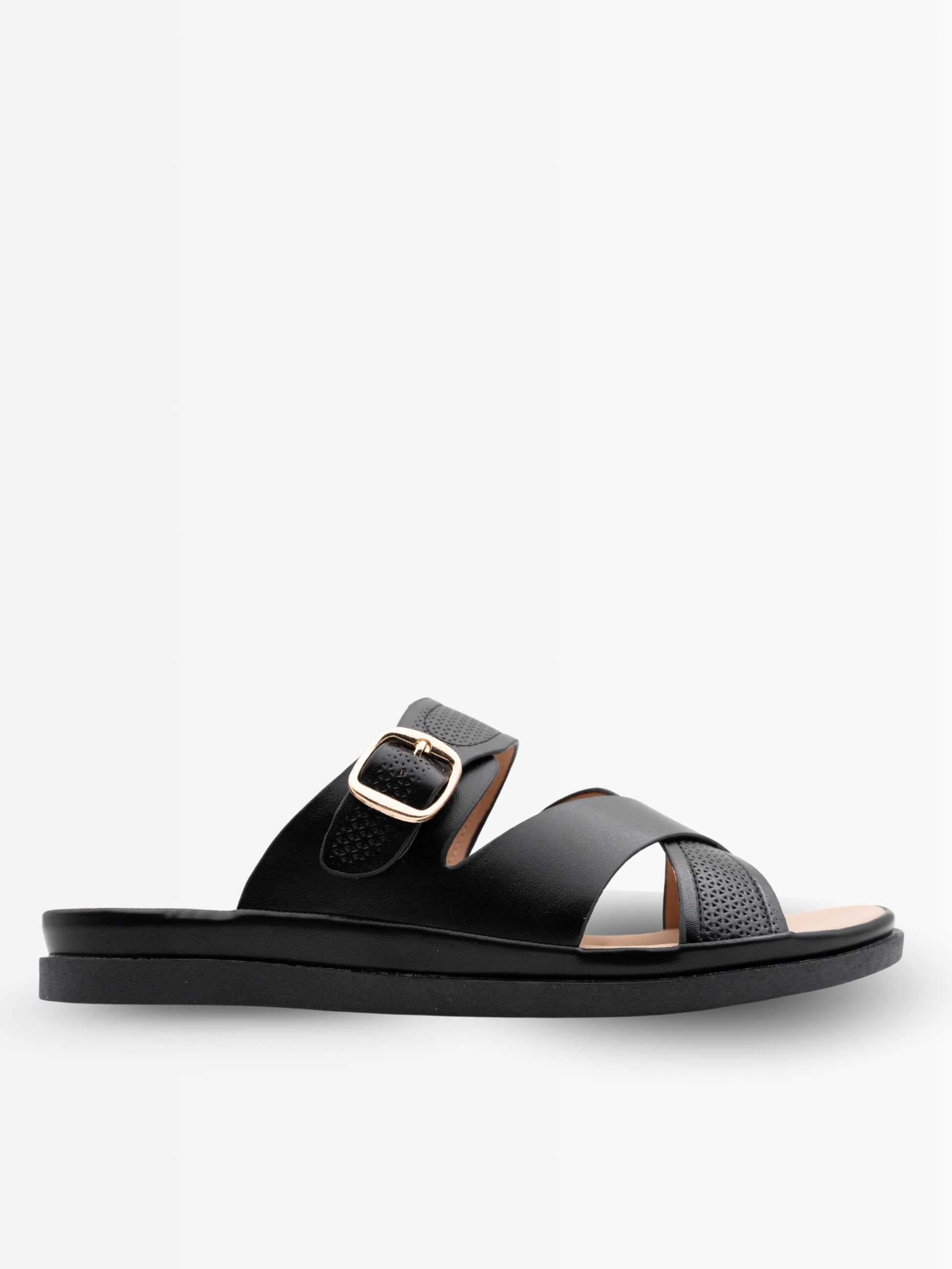 Mila Adjustable Strap Slippers