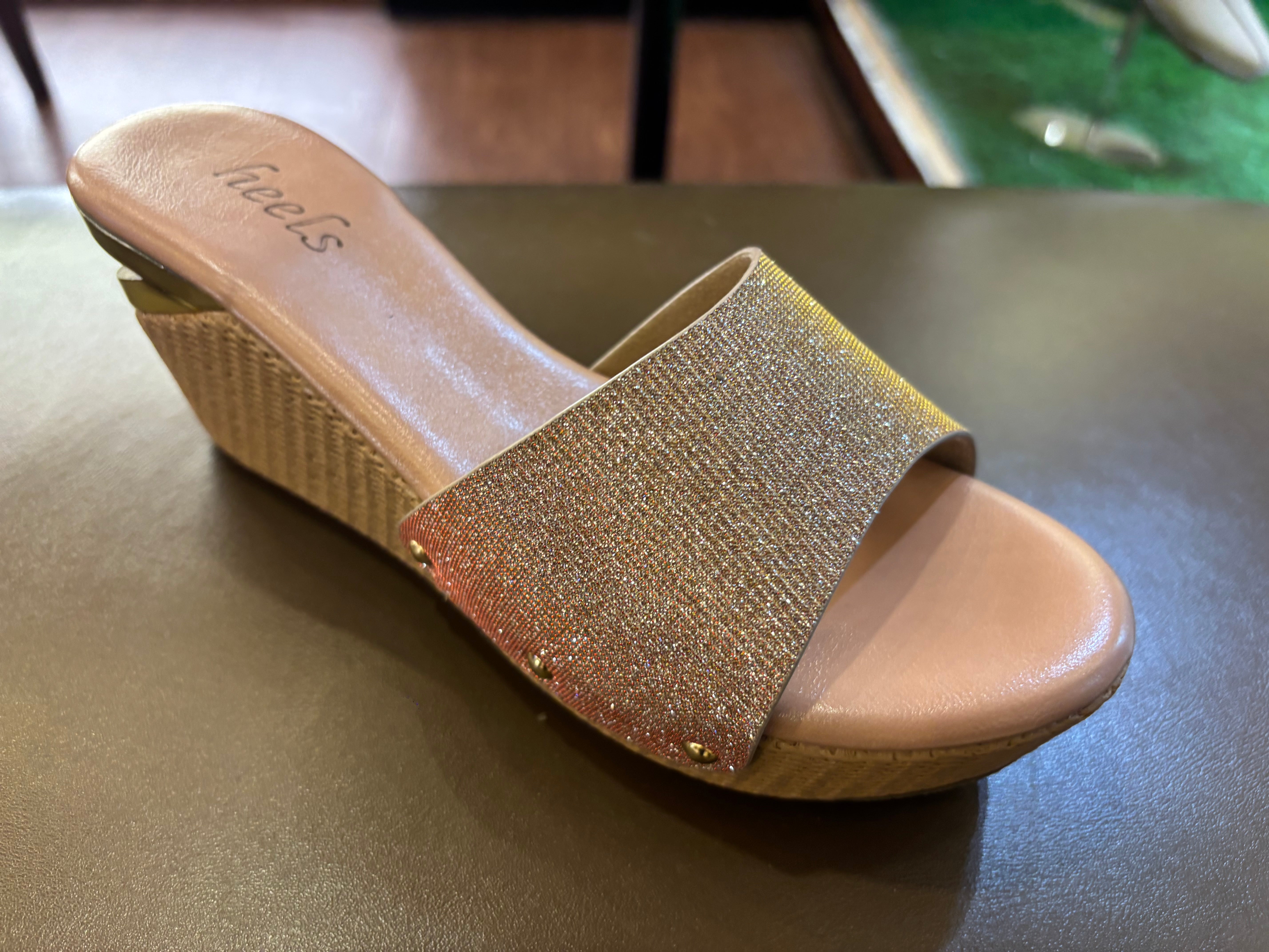Agatha Bling Wedge Heels - The Heels India
