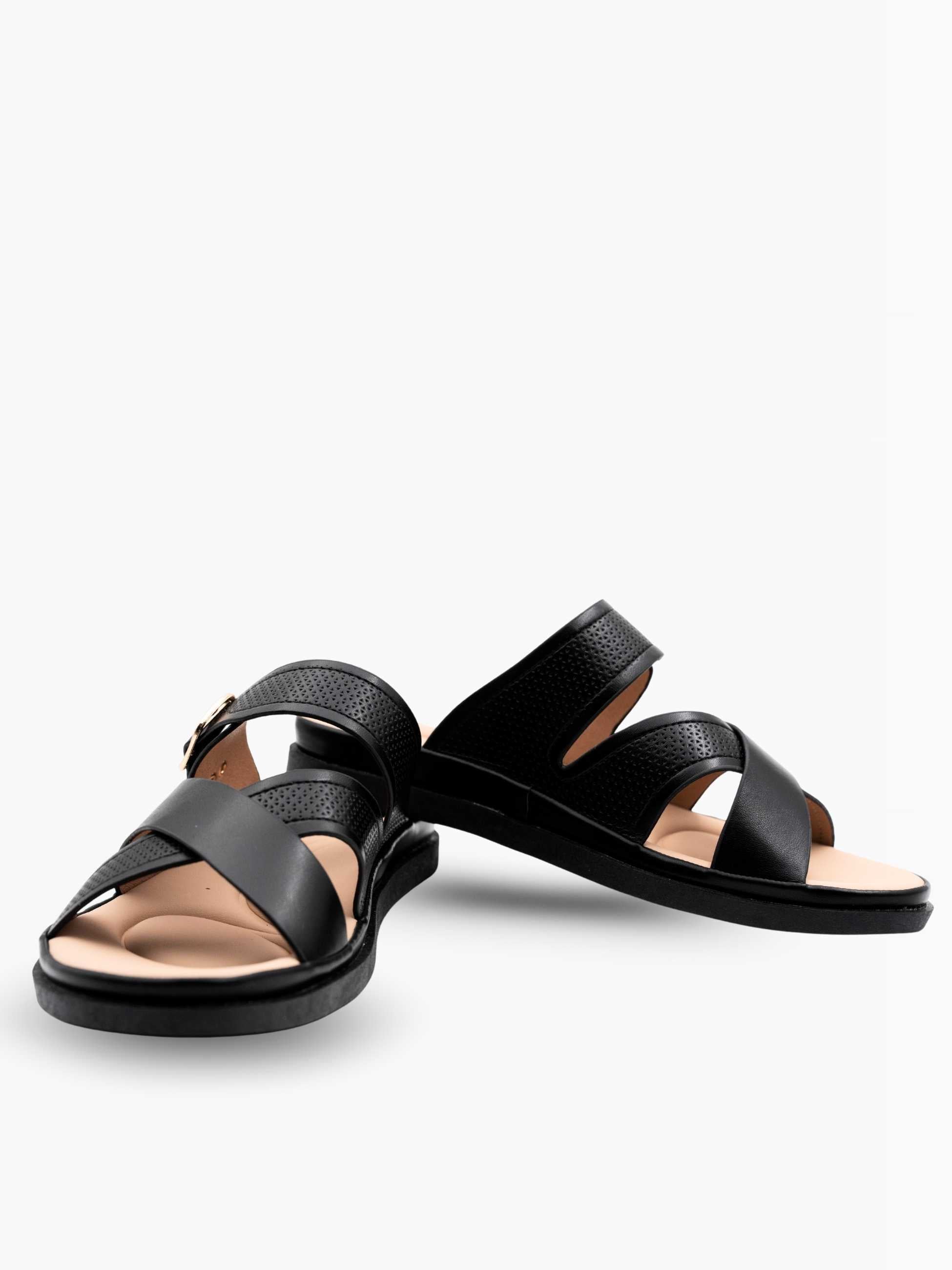 Mila Adjustable Strap Slippers