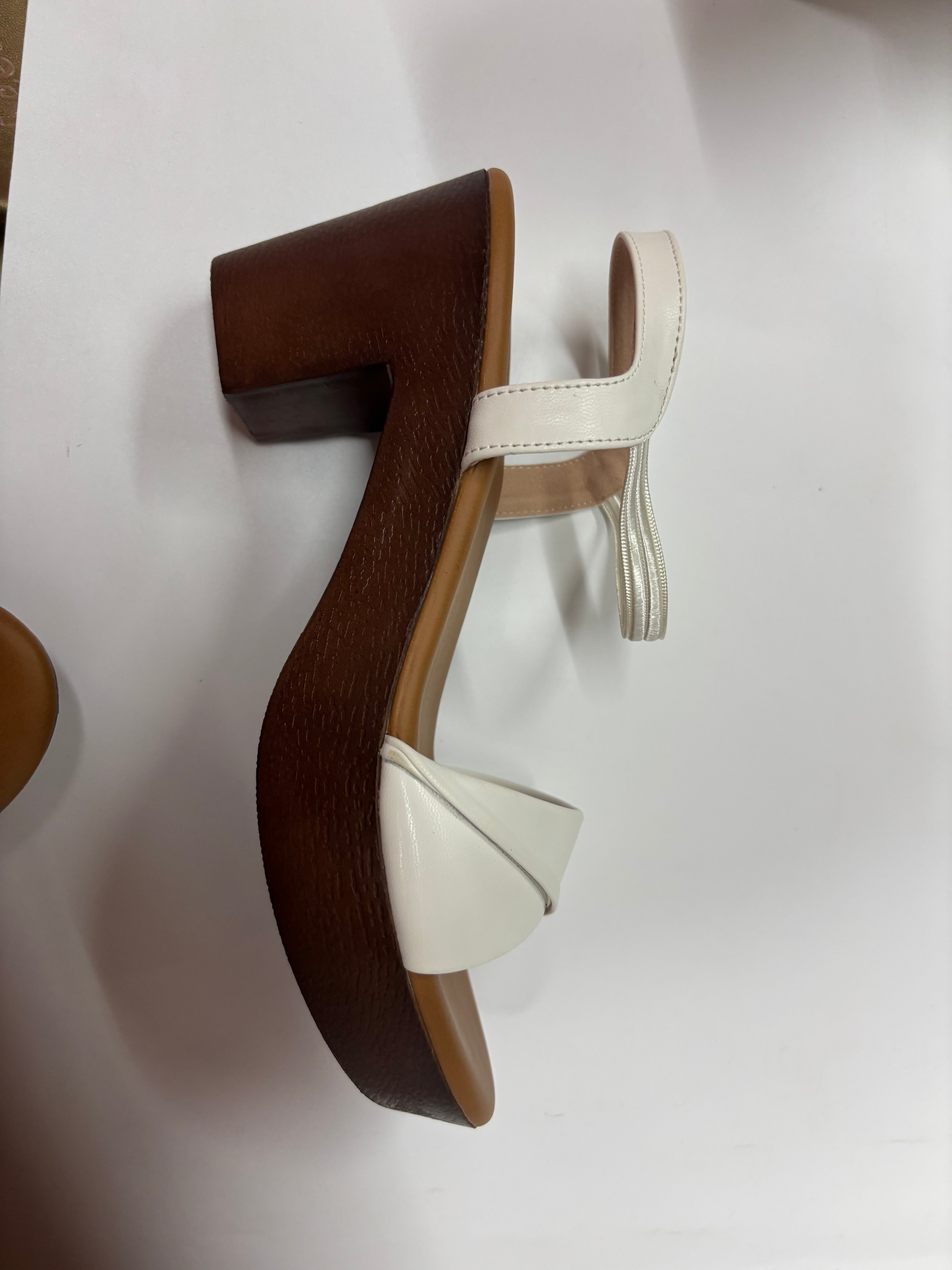 Jessica Platform Peep Toe Block Heel Sandals - The Heels India