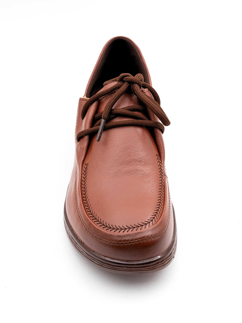 Nina Leather Turmuk Derby Shoes