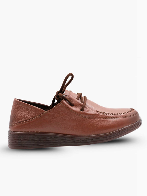 Nina Leather Turmuk Derby Shoes
