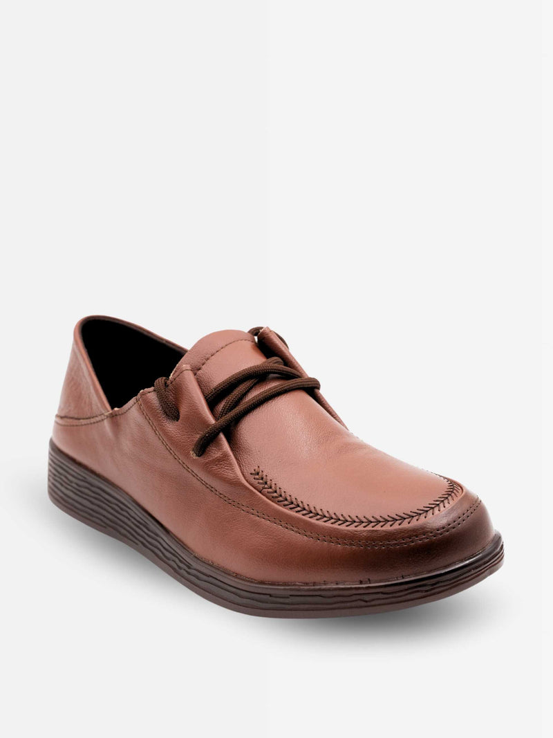 Nina Leather Turmuk Derby Shoes
