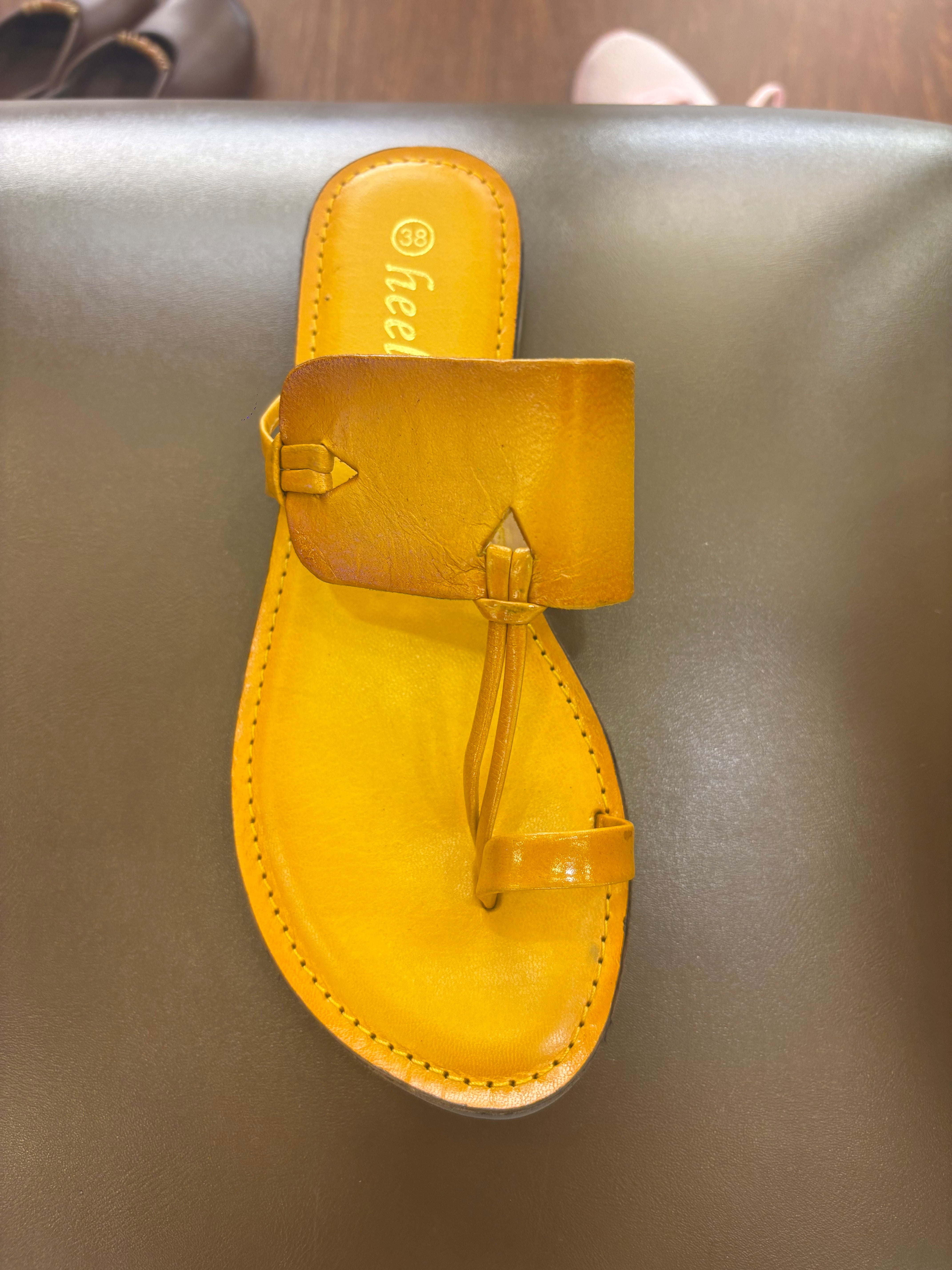 Classic Leather Kohlapuri Slippers - The Heels India