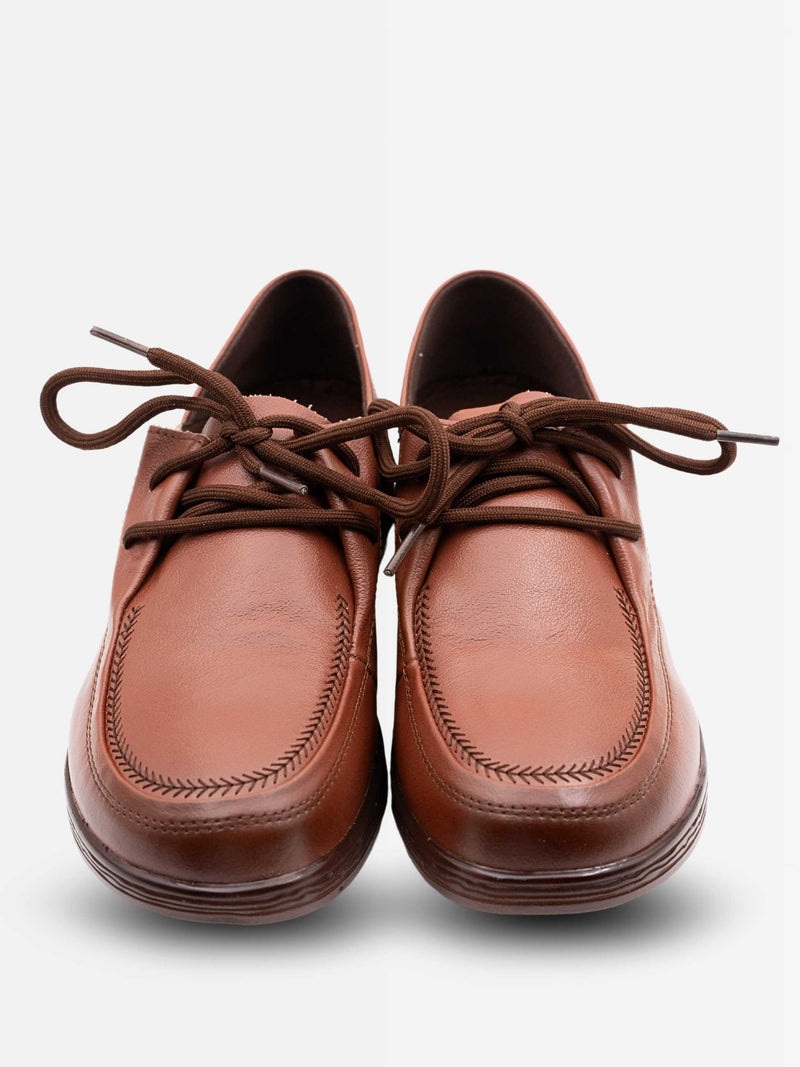 Nina Leather Turmuk Derby Shoes