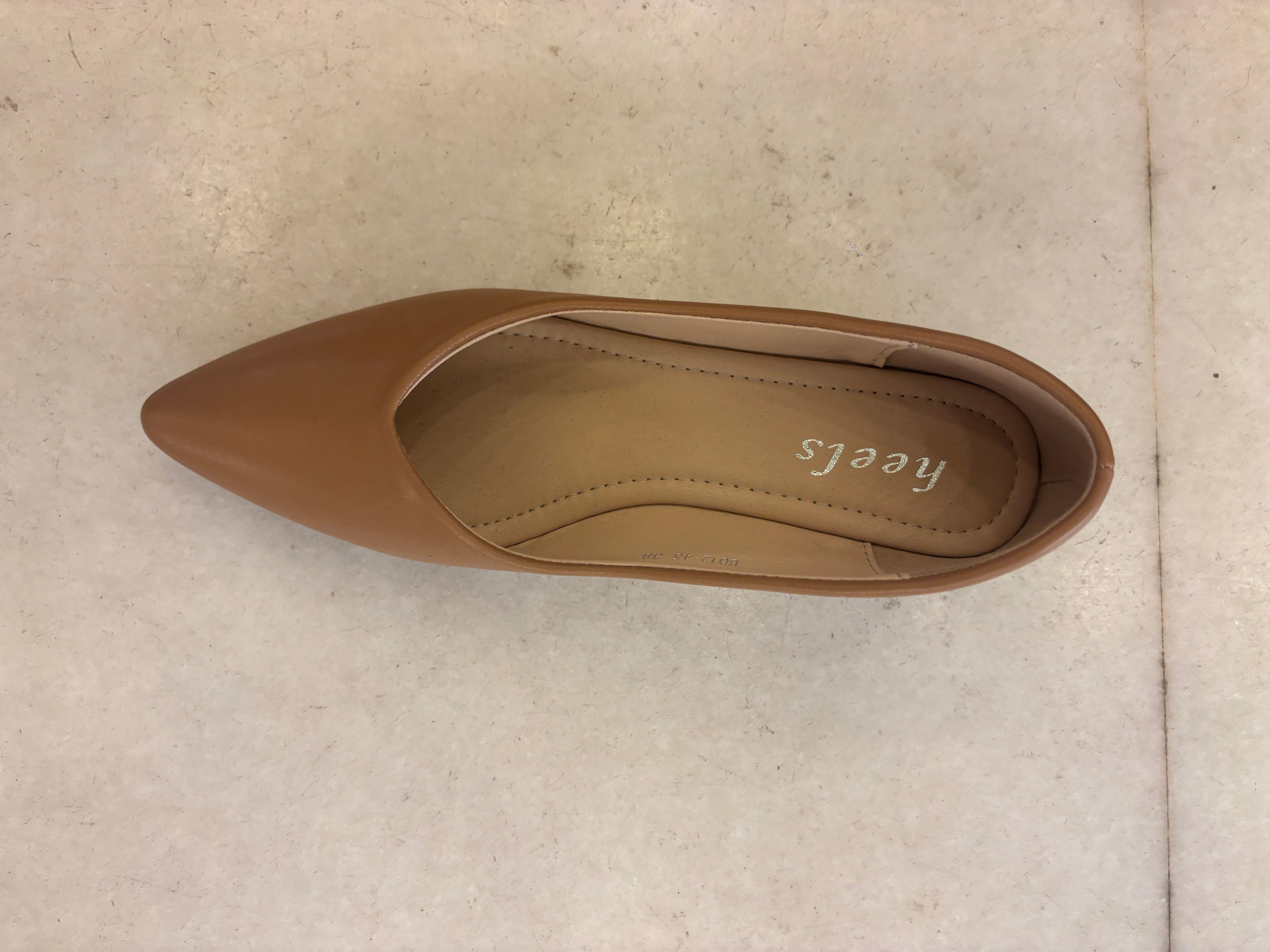 Larisa Mid Heel Pointed Ballerinas