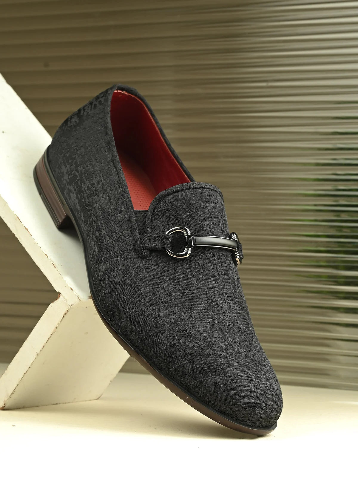 Eclipse Premium Buckled Ethnic Loafers
