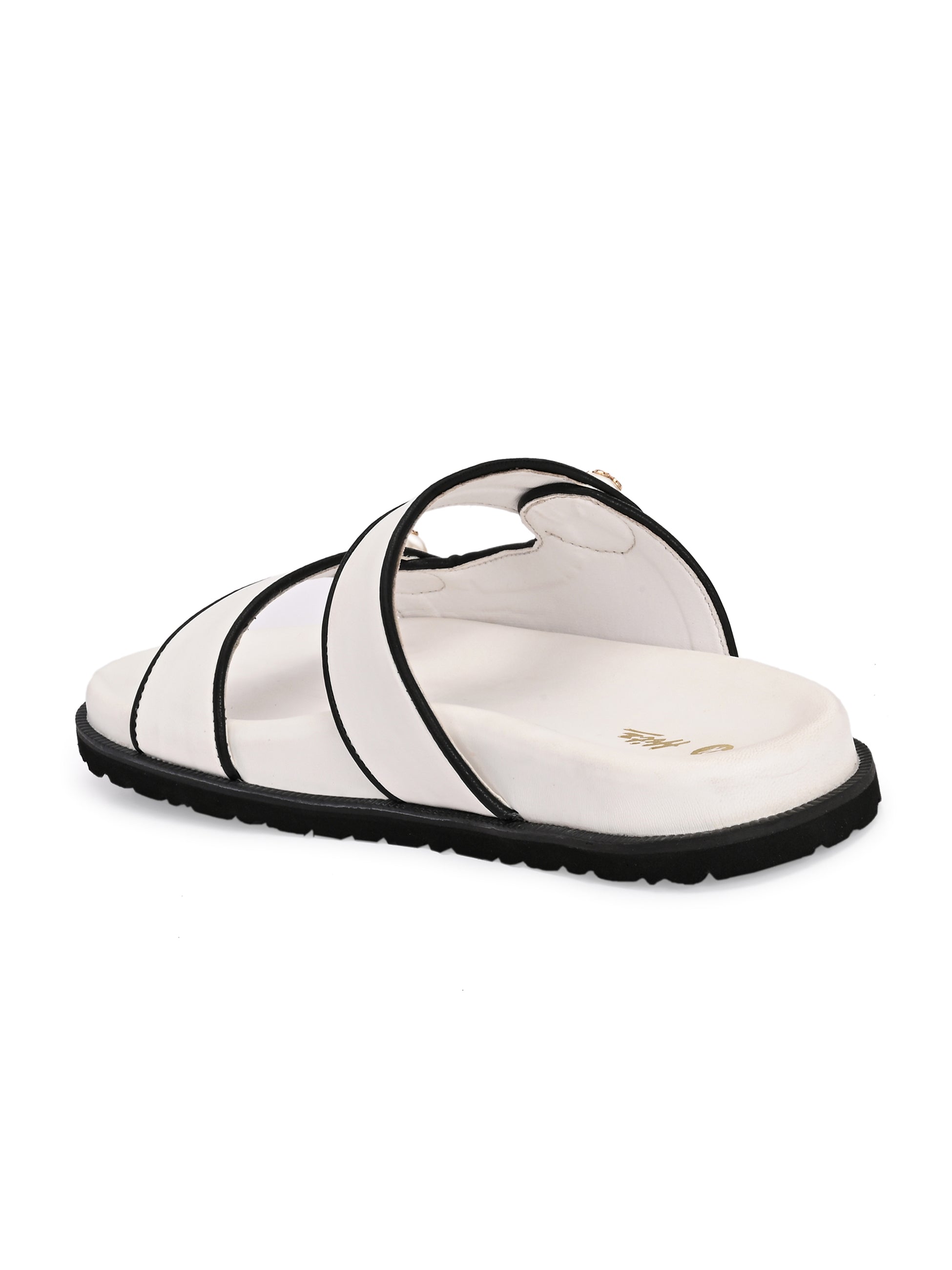 Athena Pipin Strappy Sliders