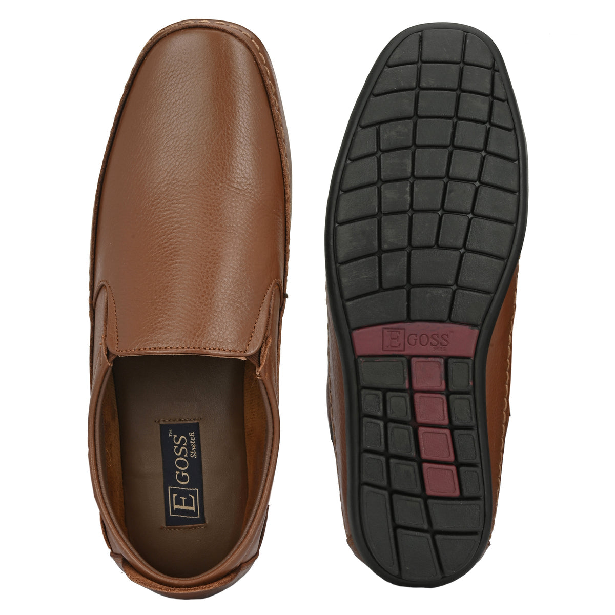Sienna Leather Casual Slip-On Shoes