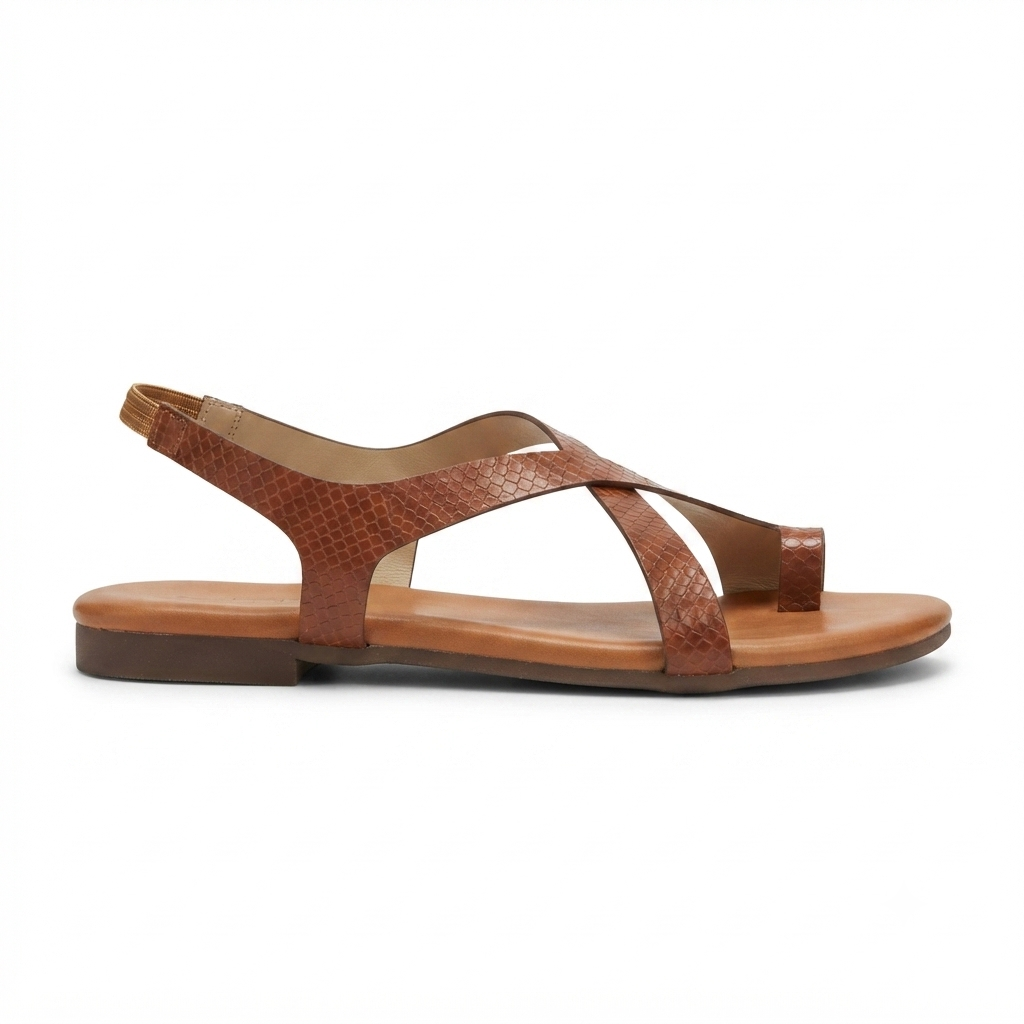 Bonita Cushioned Comfort Back Elastic Thumb Sandals