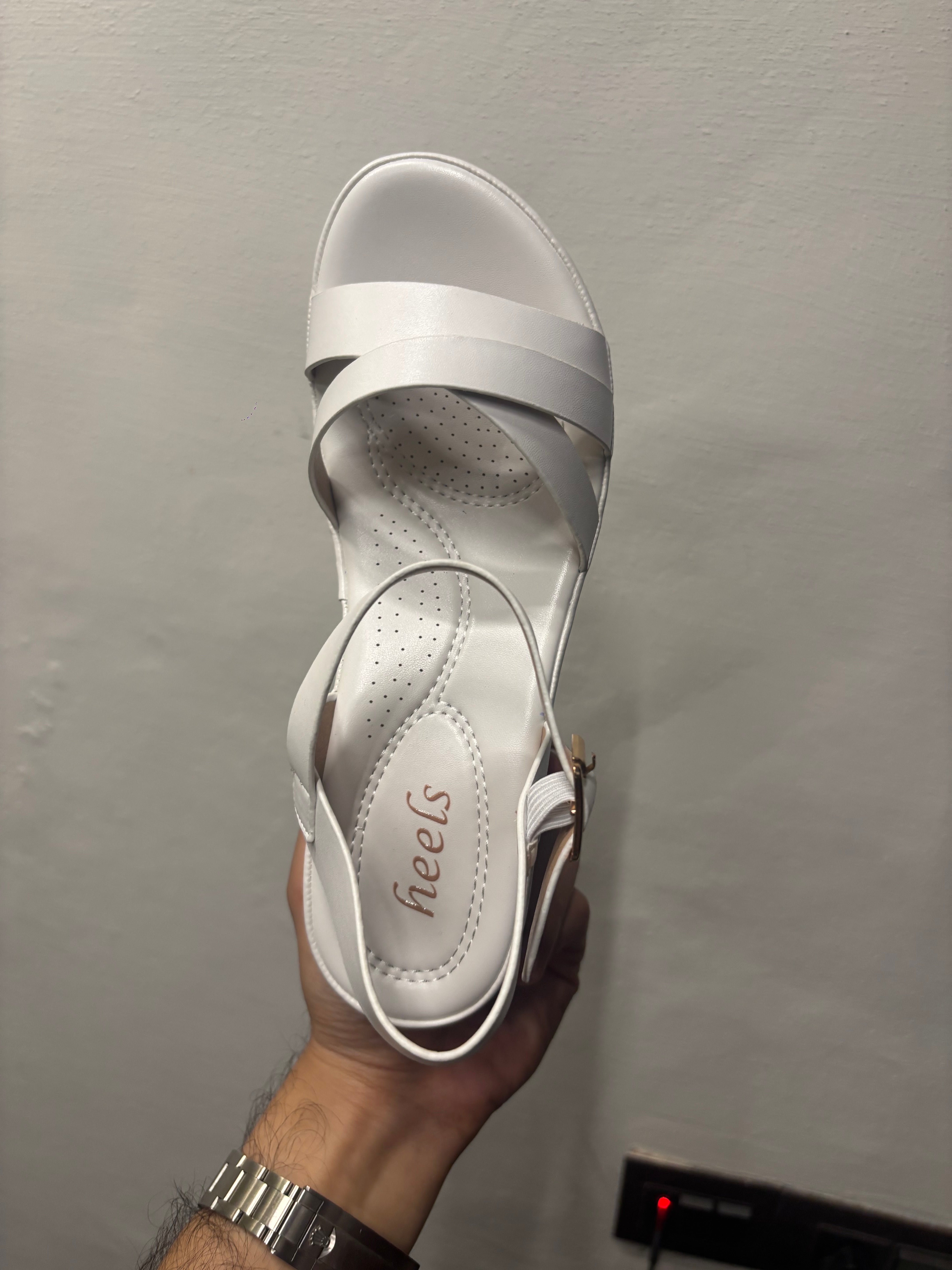 Tory Strappy Wedge Comfort Summer Sandals - The Heels India