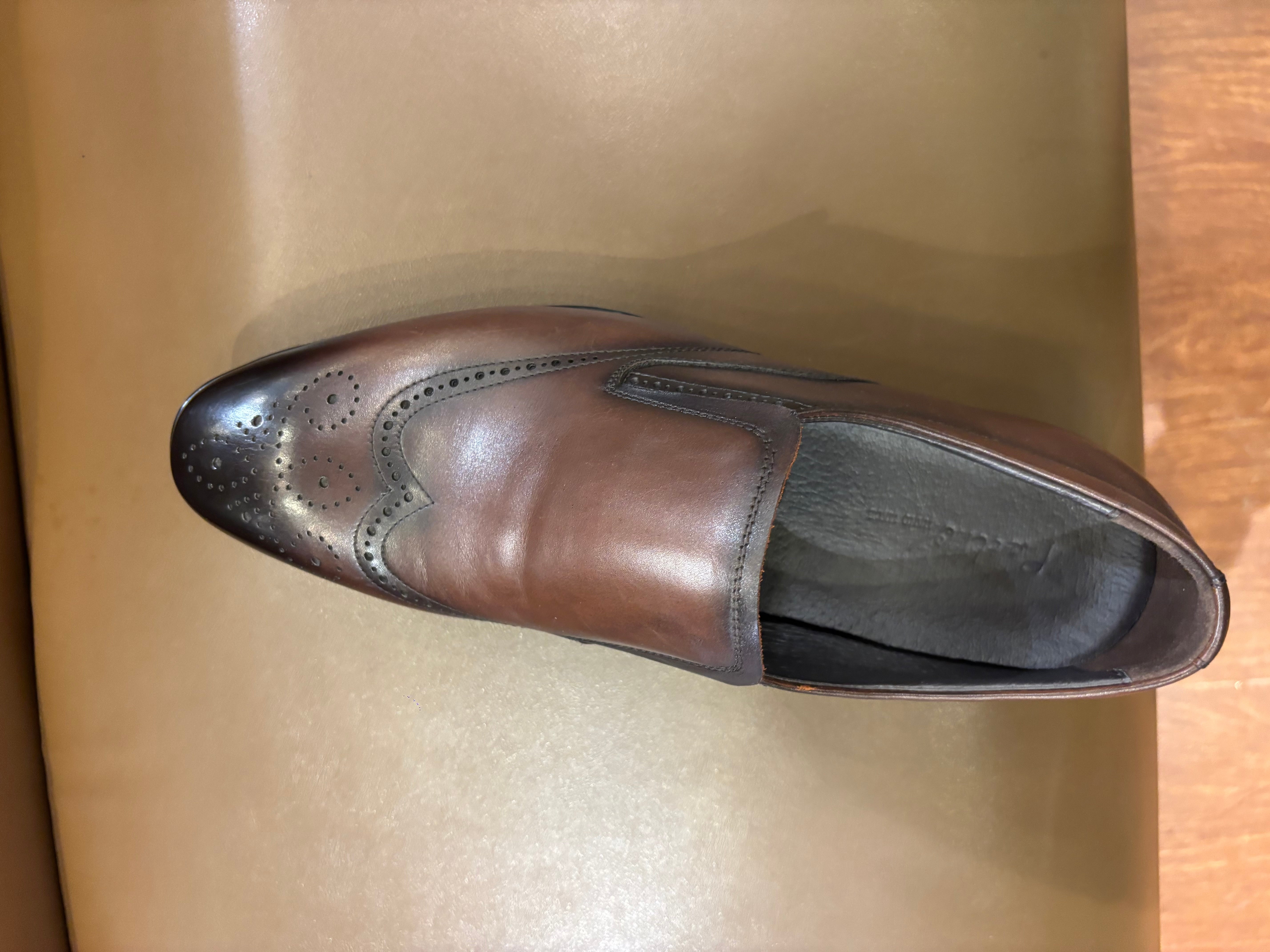 Malcolm Classic Premium Leather Semi Brogue