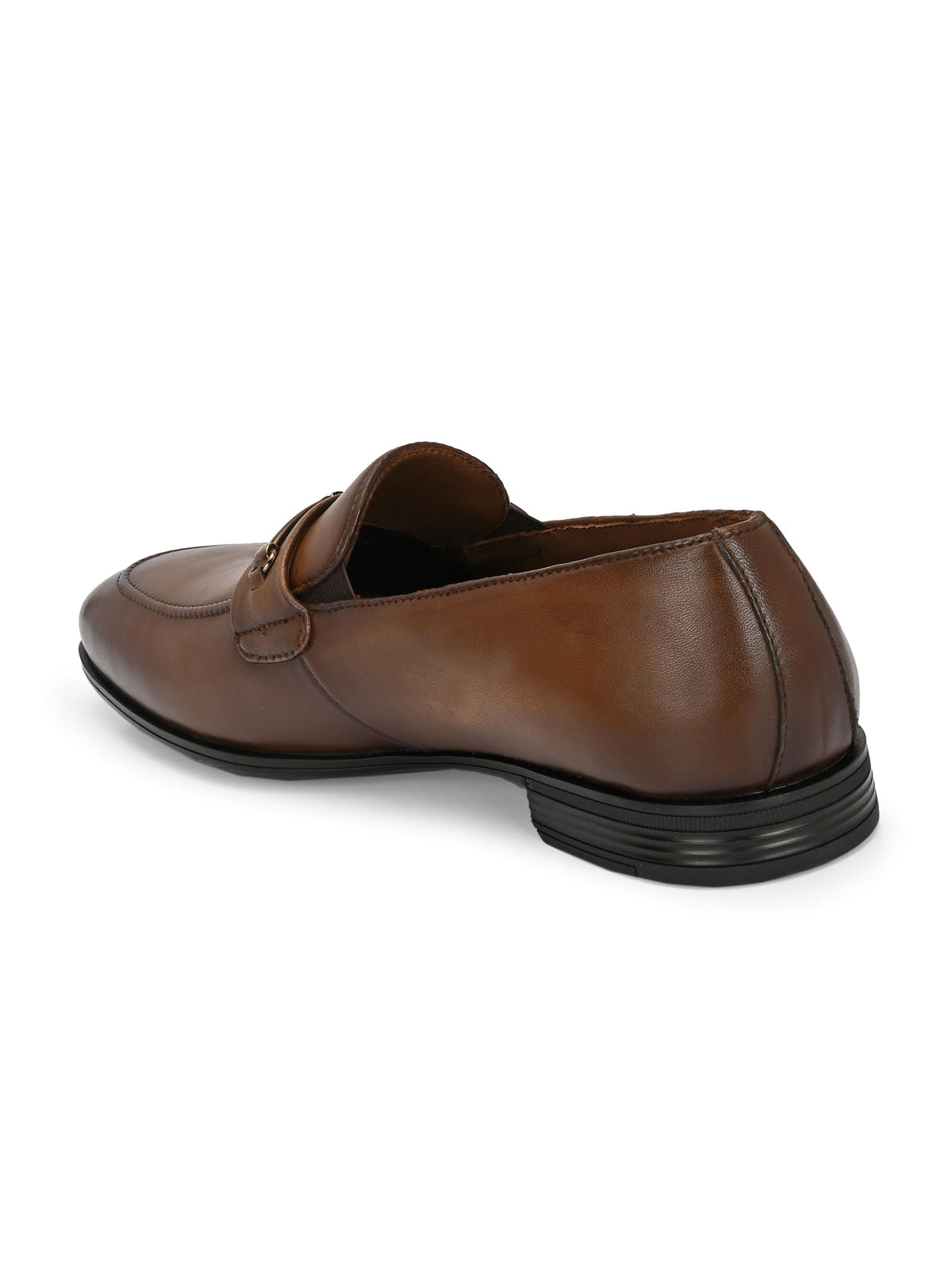 Arius Leather Buckled Loafers