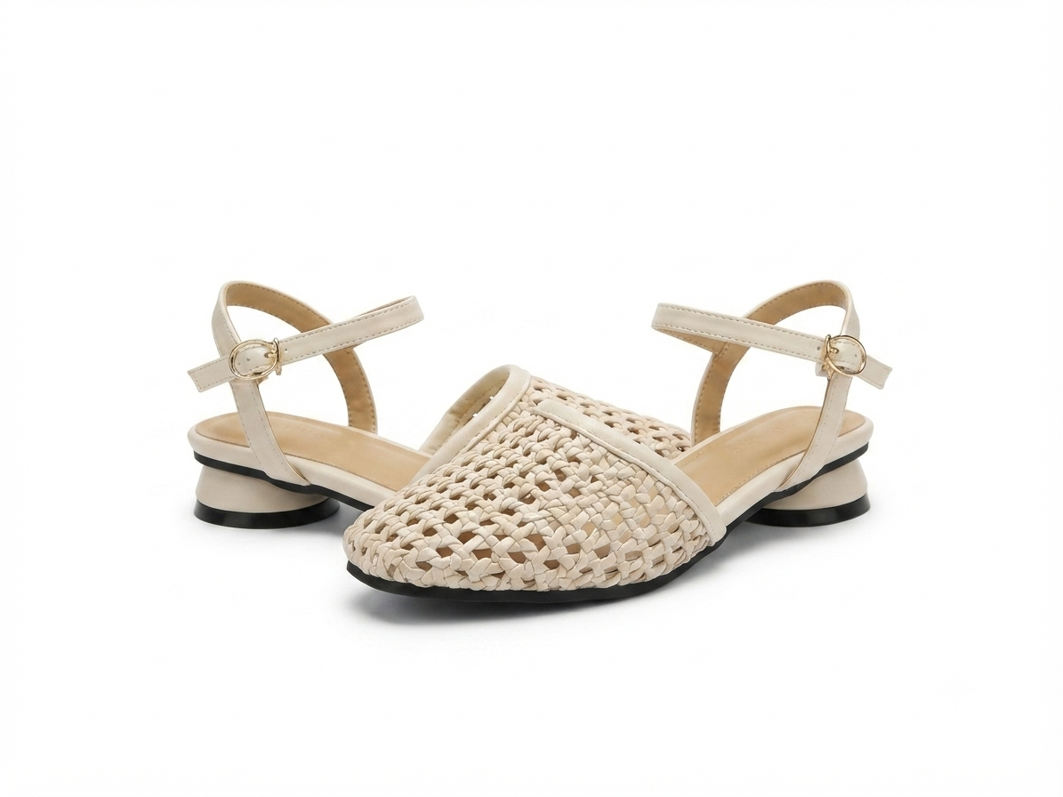 Luna Premium Mesh Mary Jane Ballerinas