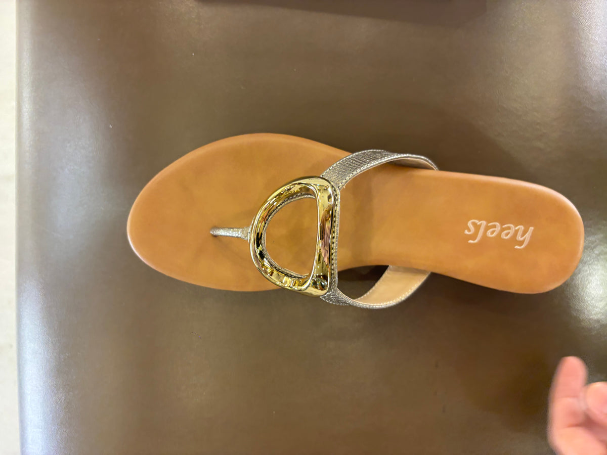Nova 2.0 Buckled Cushioned Sliders in Zinc - The Heels India