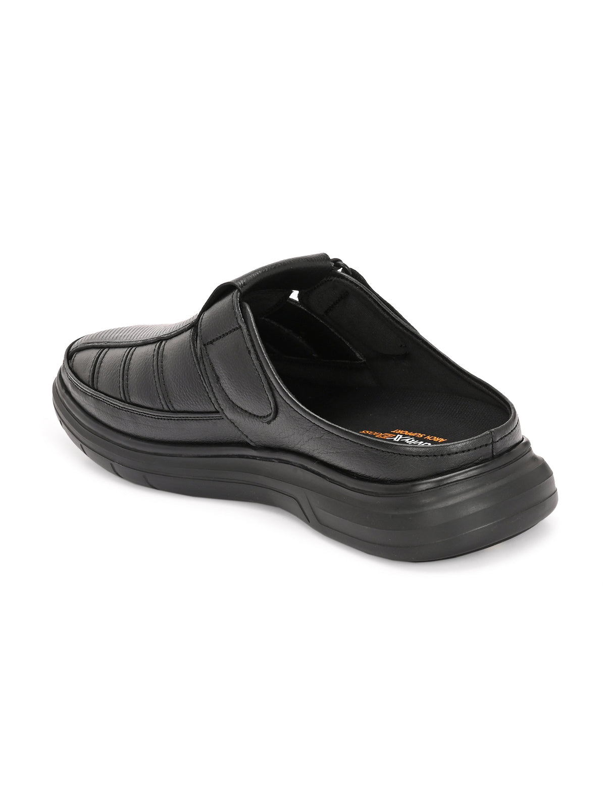 Ottavio Zero Gravity Leather Velcro Mules