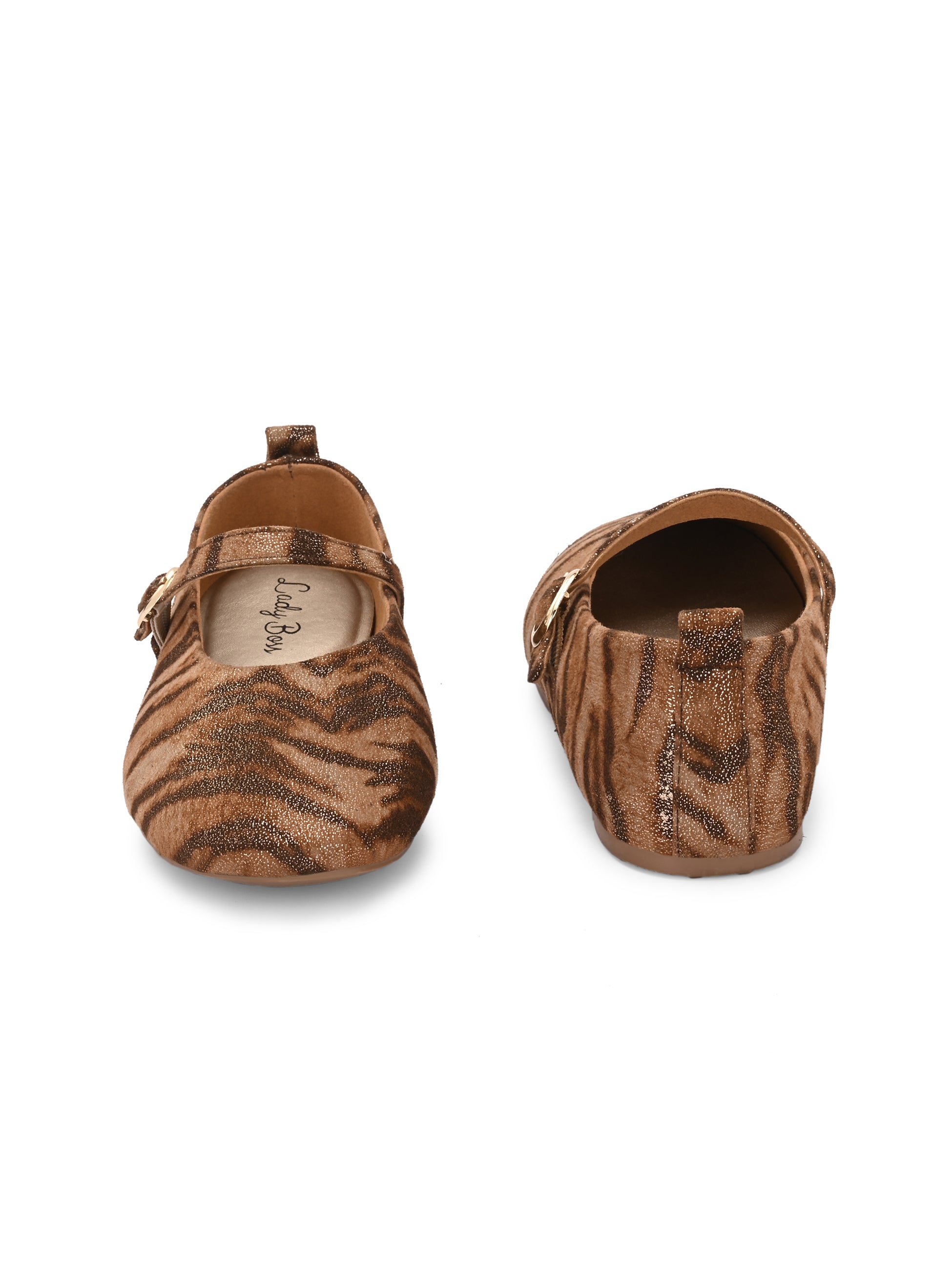 Monterose Leather Flat Mary Janes - The Heels India