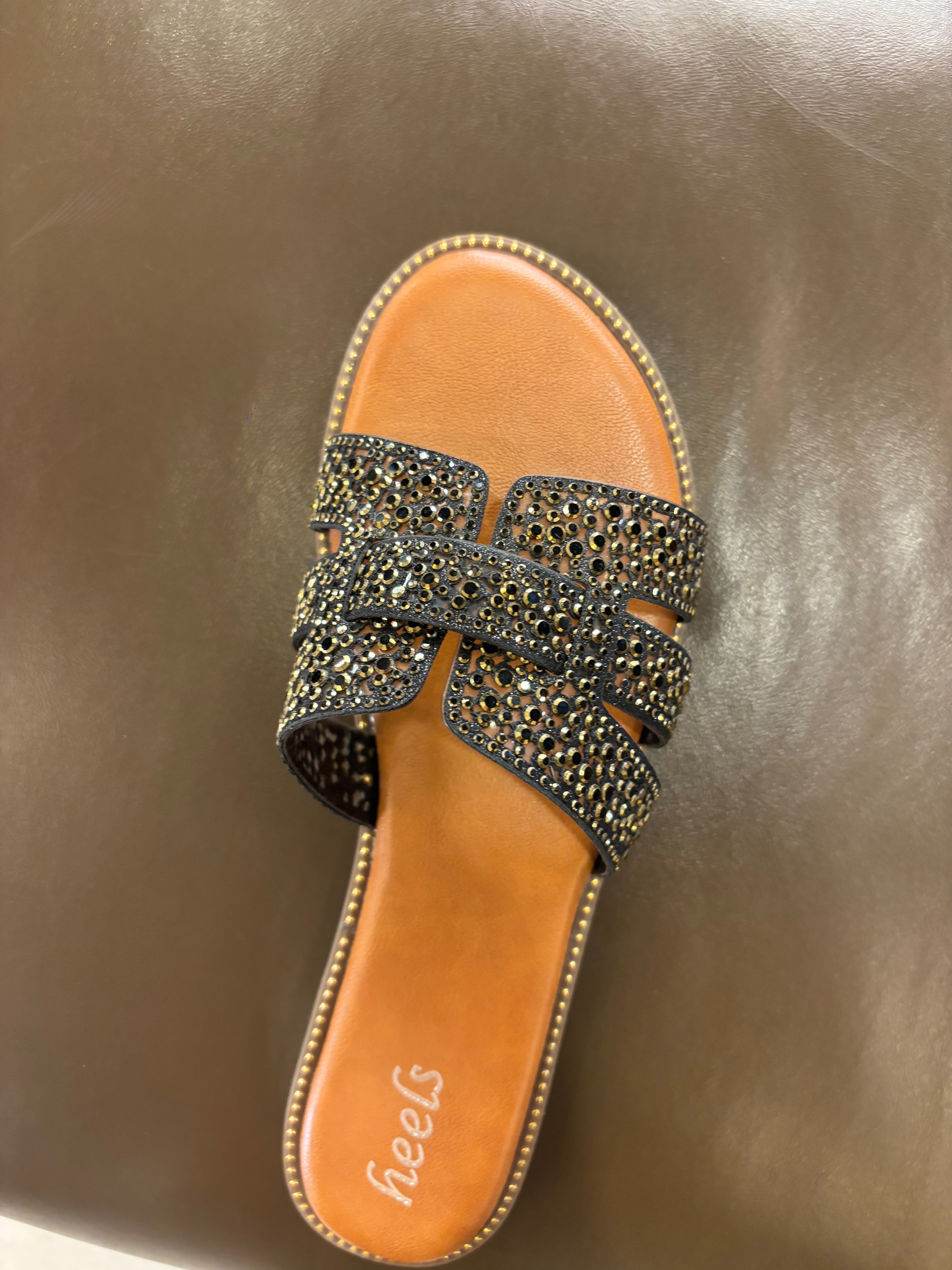 Frosta Bling Cushioned Sliders