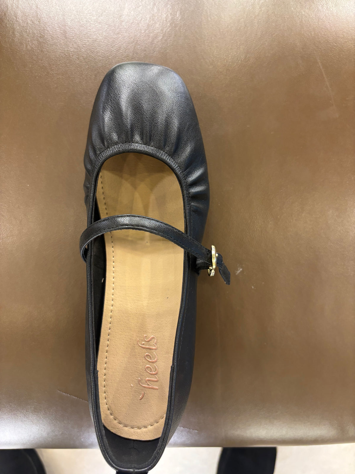 Carla Premium Mary Jane Block Heel Loafers